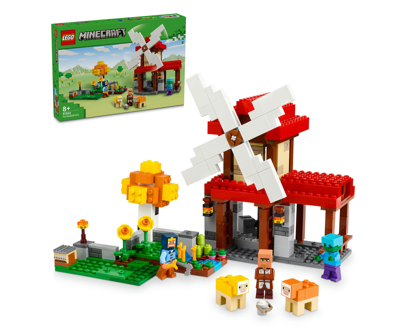 LEGO Minecraft La Granja del Molino