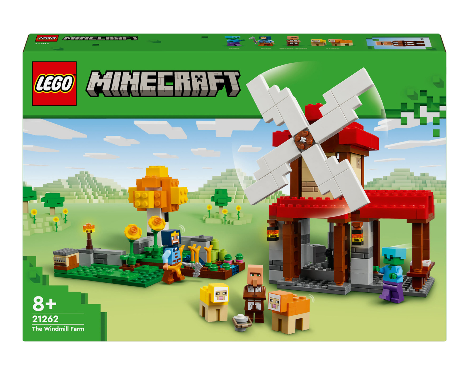 Foto 3 pulgar | Foto 2 | LEGO Minecraft La Granja del Molino