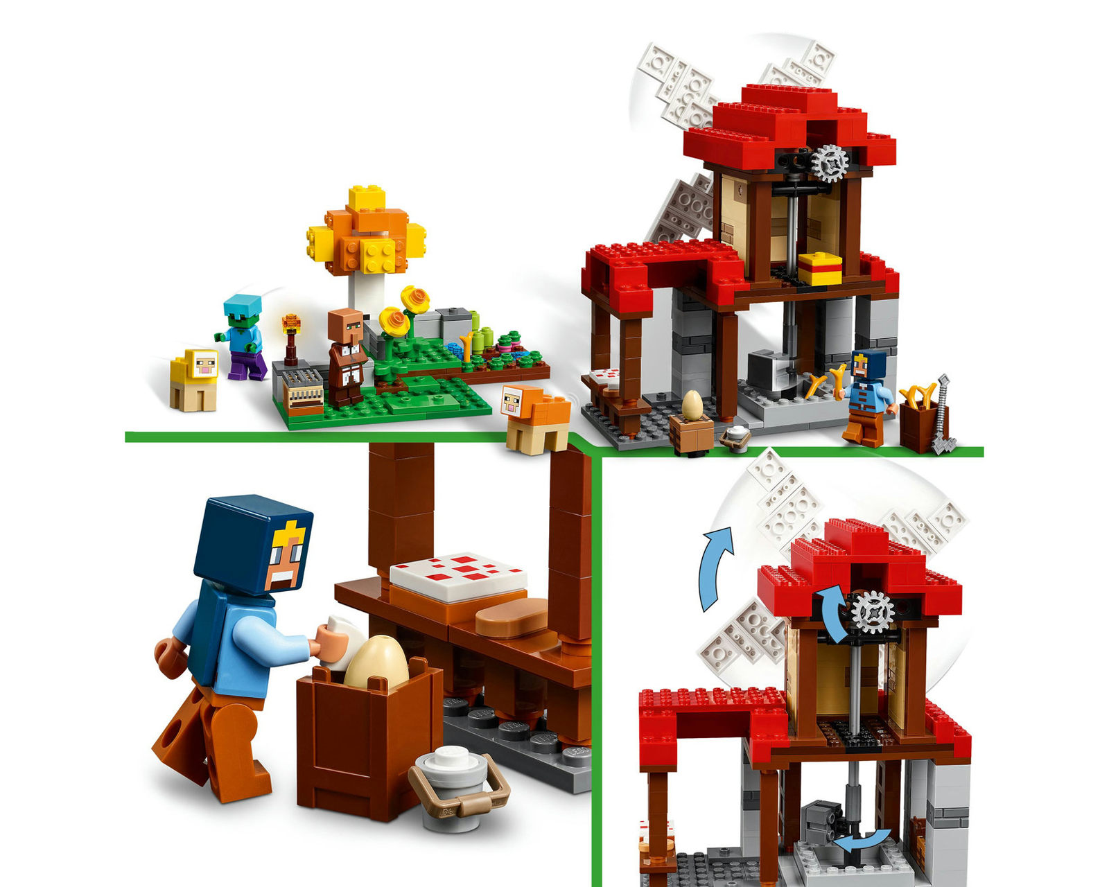 Foto 7 | Foto 7 | LEGO Minecraft La Granja del Molino