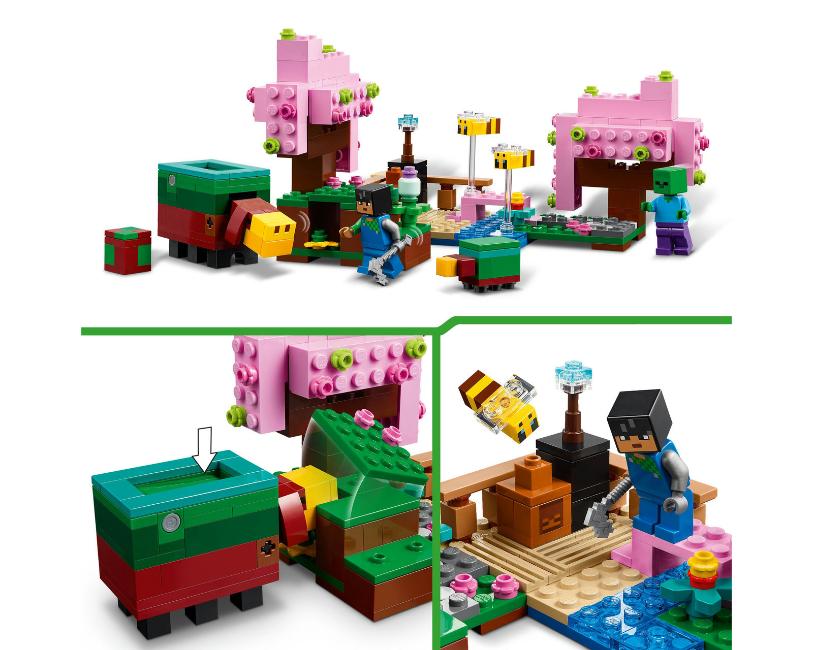 Foto 8 pulgar | Foto 7 | LEGO Minecraft El Jardín de Cerezo en Flor