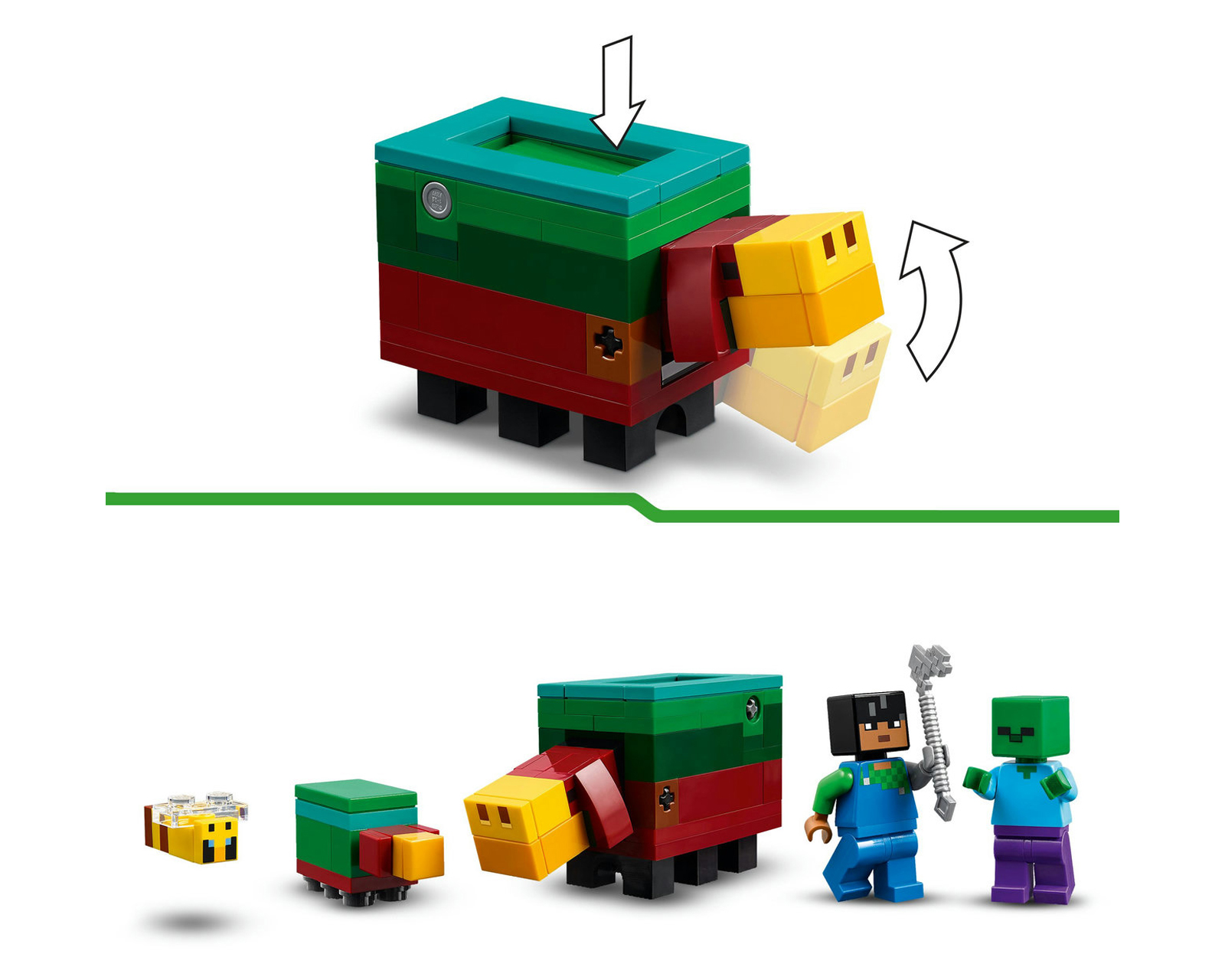 Foto 9 pulgar | Foto 8 | LEGO Minecraft El Jardín de Cerezo en Flor