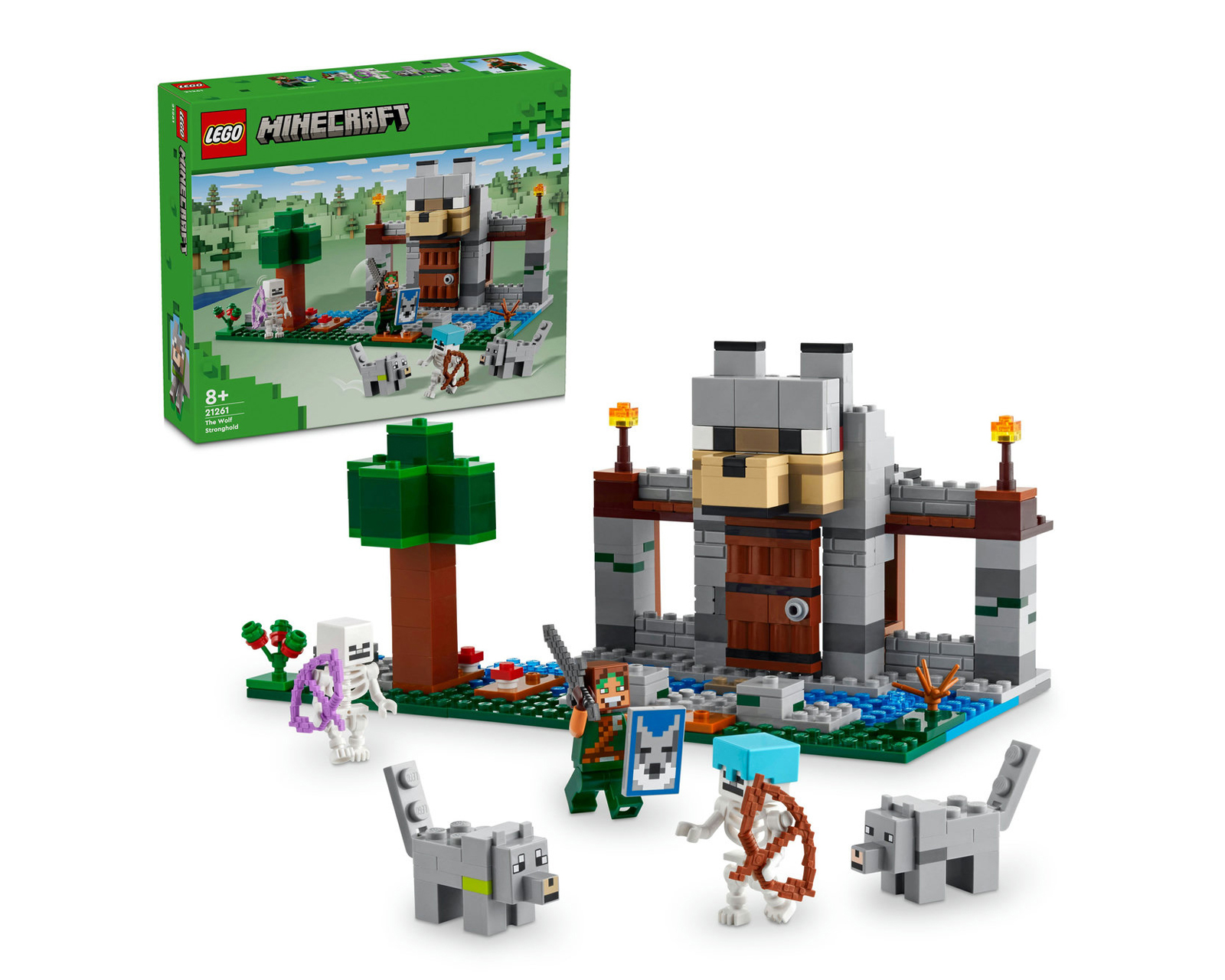 LEGO Minecraft La Fortaleza del Lobo