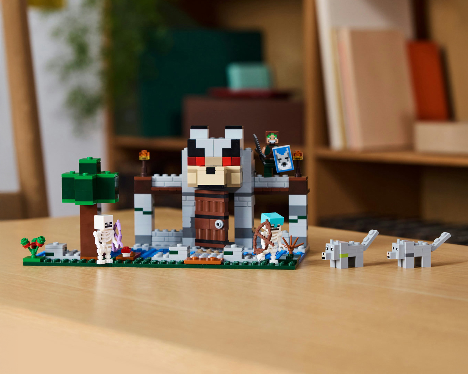 Foto 7 pulgar | Foto 6 | LEGO Minecraft La Fortaleza del Lobo