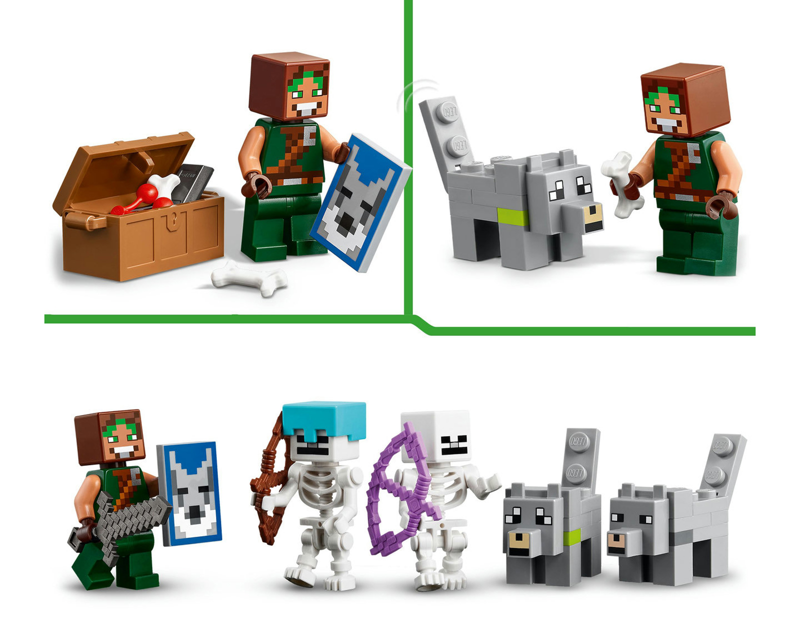 Foto 8 | Foto 8 | LEGO Minecraft La Fortaleza del Lobo