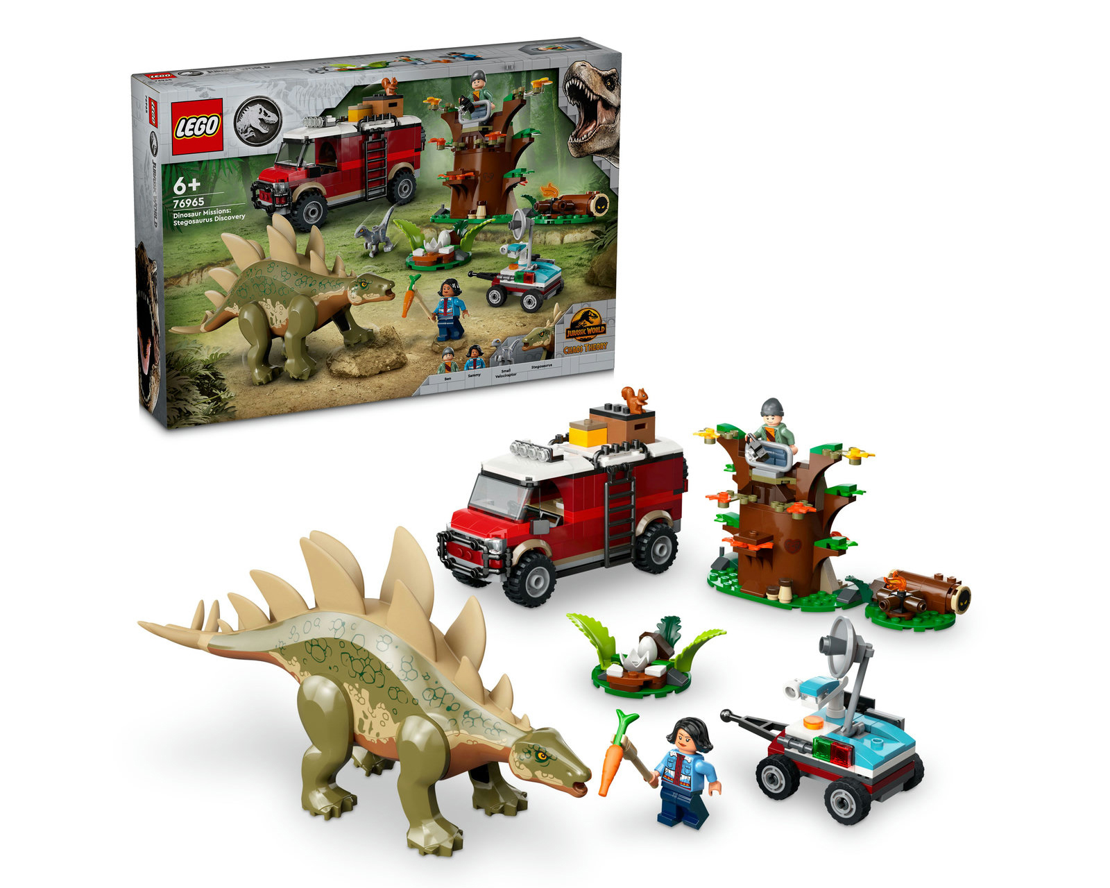 Foto 2 pulgar | Foto 1 | LEGO Jurassic World Misiones de Dinosaurios: Descubrimiento del Estegosaurio