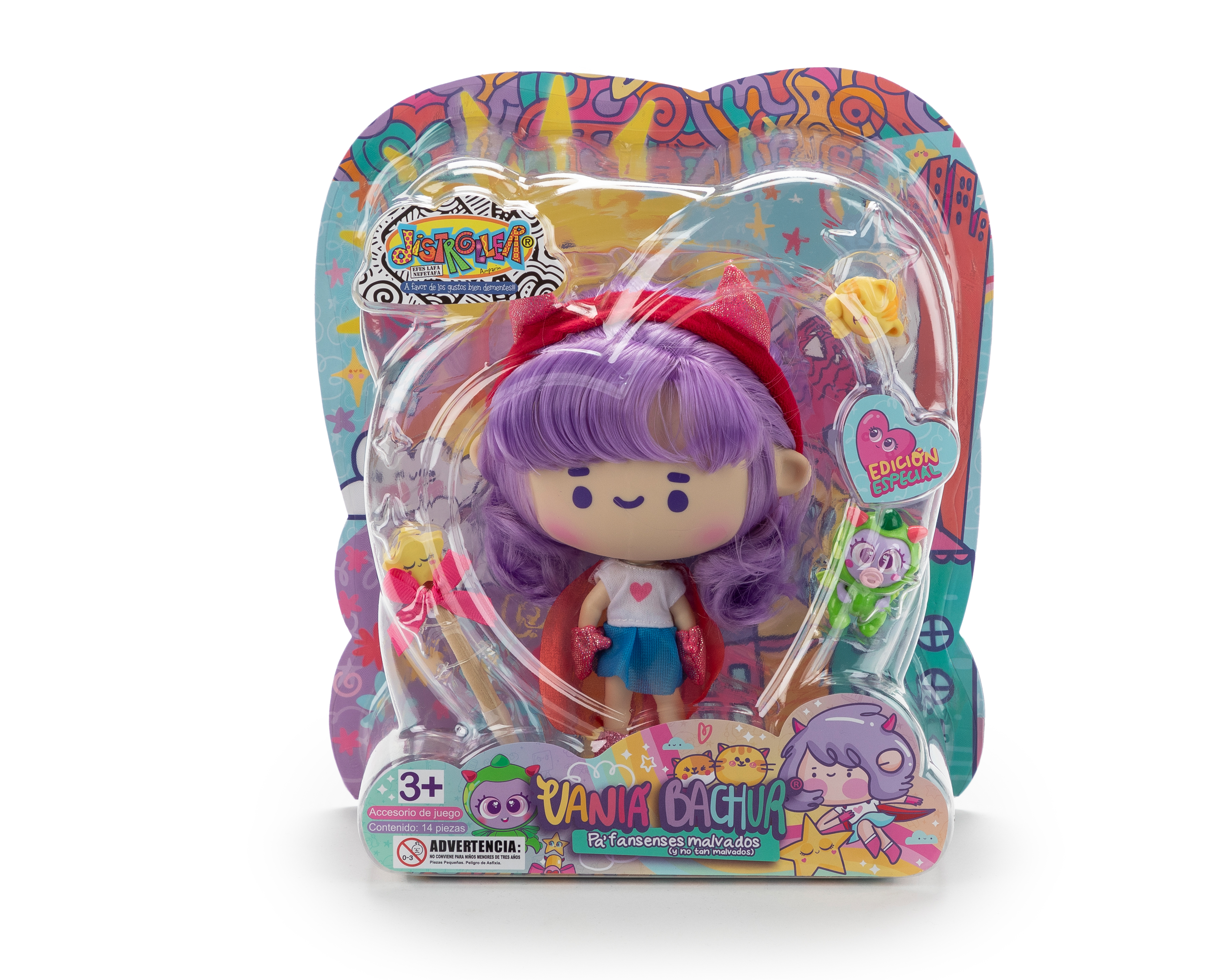 Muñeca Vania Bachur Distroller con Accesorios