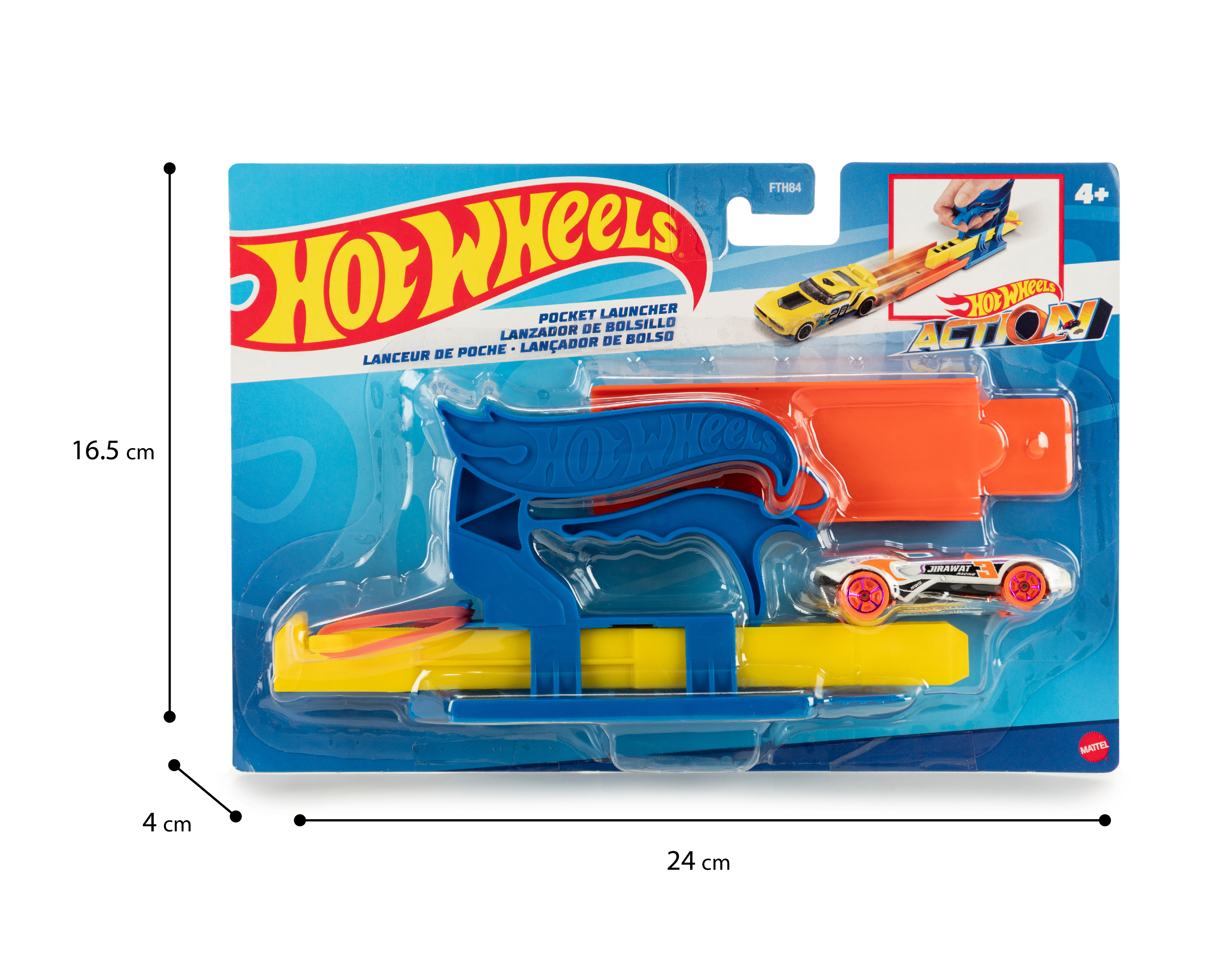 Foto 4 pulgar | Foto 3 | Lanzador de Bolsillo Hot Wheels