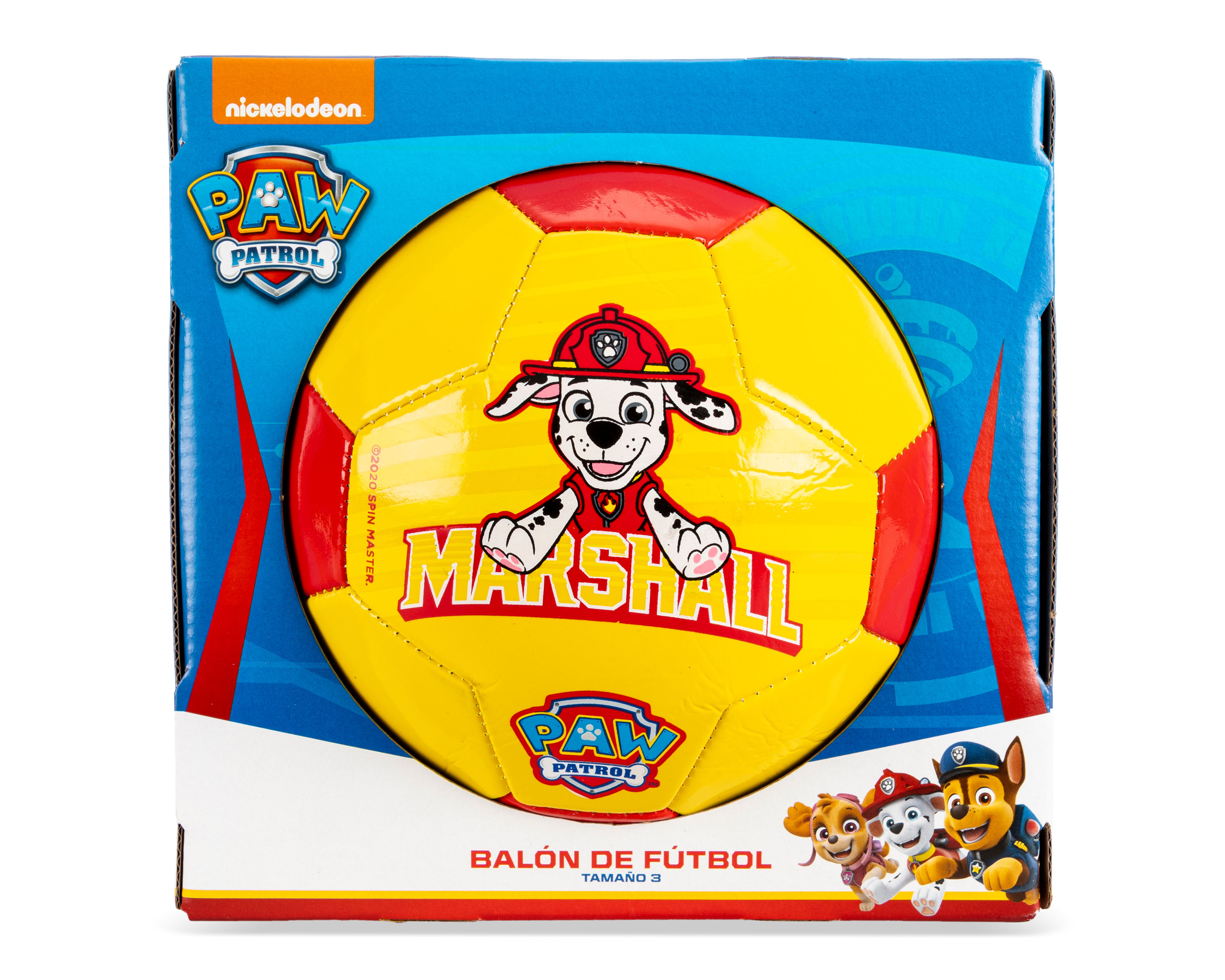 Foto 2 pulgar | Foto 1 | Balón de Futbol Voit Paw Patrol Marshall Tamaño 3