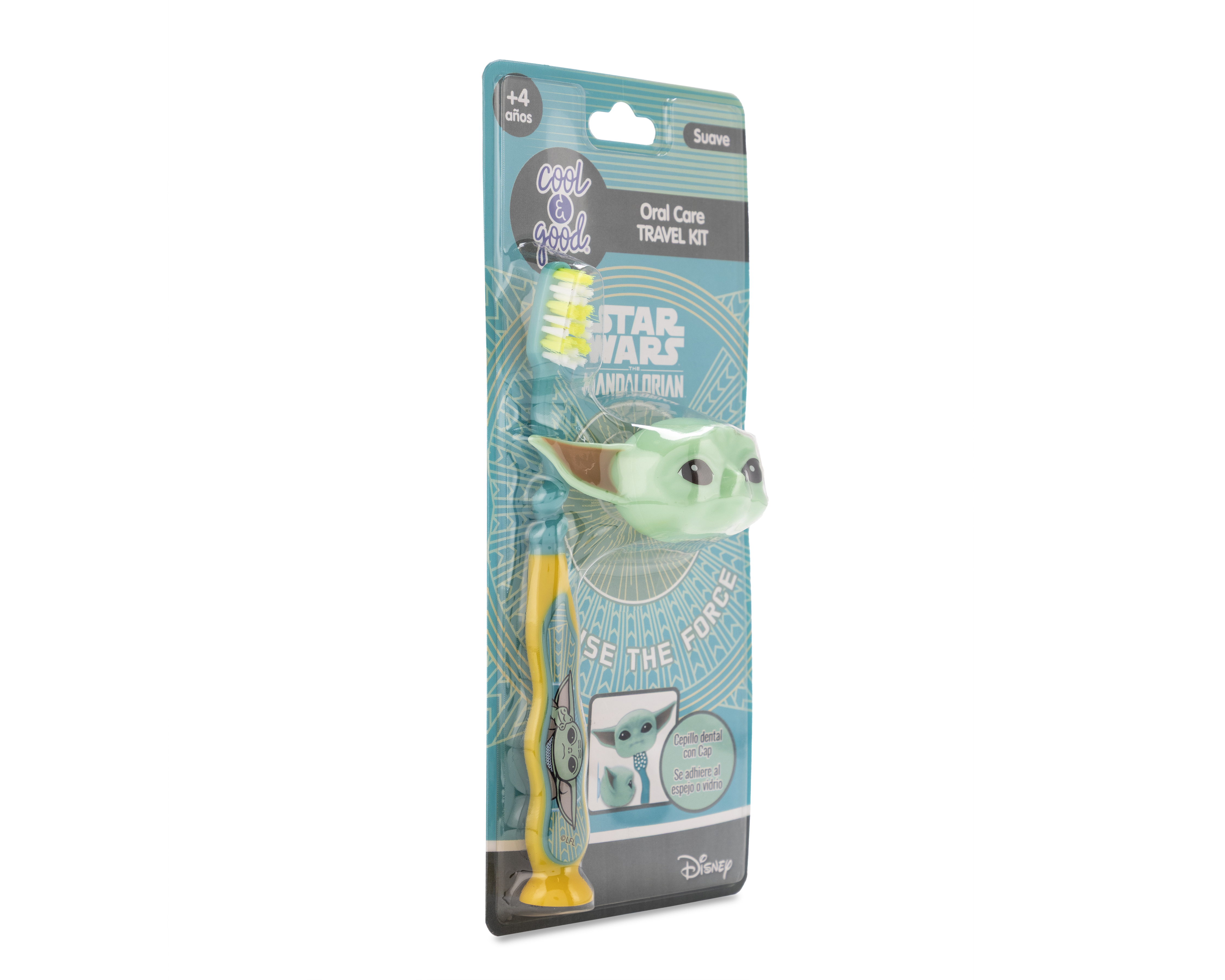 Foto 3 | Foto 3 | Cepillo de Dientes Suave con Protector Cool & Good Star Wars The Mandalorian