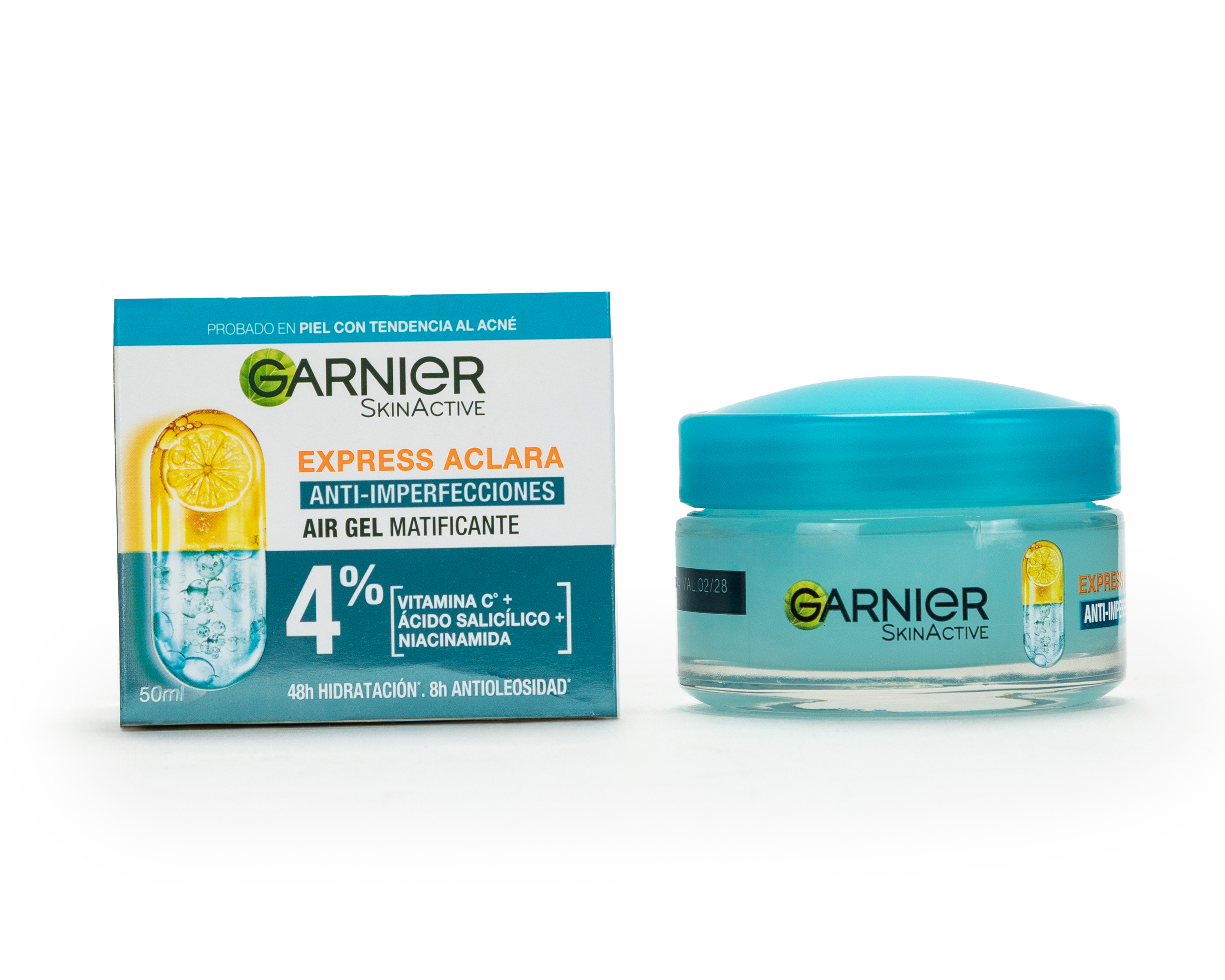 Foto 1 | Foto 1 | Air Gel Matificante Garnier SkinActive Express Aclara Anti-imperfecciones 50 ml