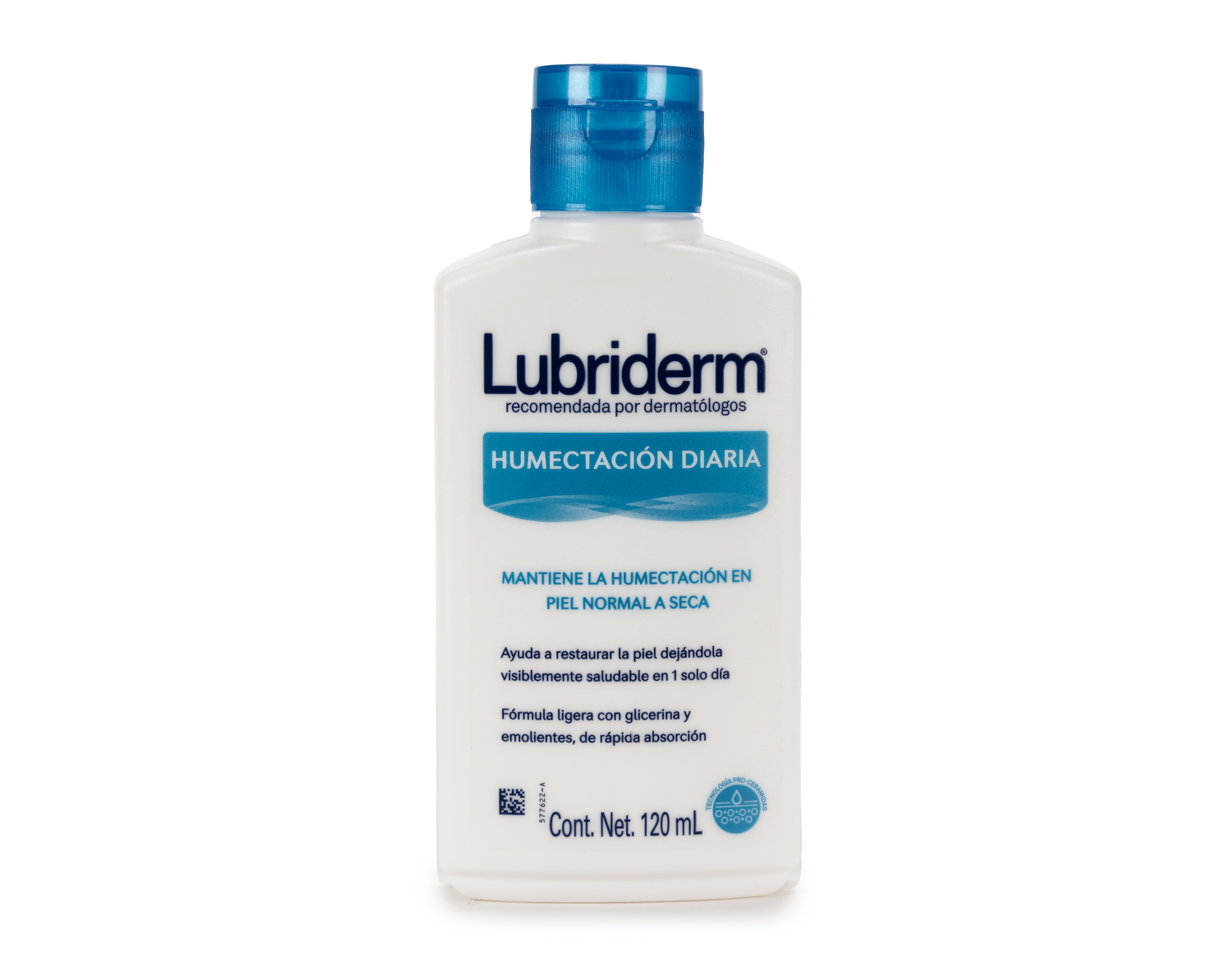 Foto 2 pulgar | Foto 1 | Crema Corporal Lubriderm Humectación Diaria 120 ml