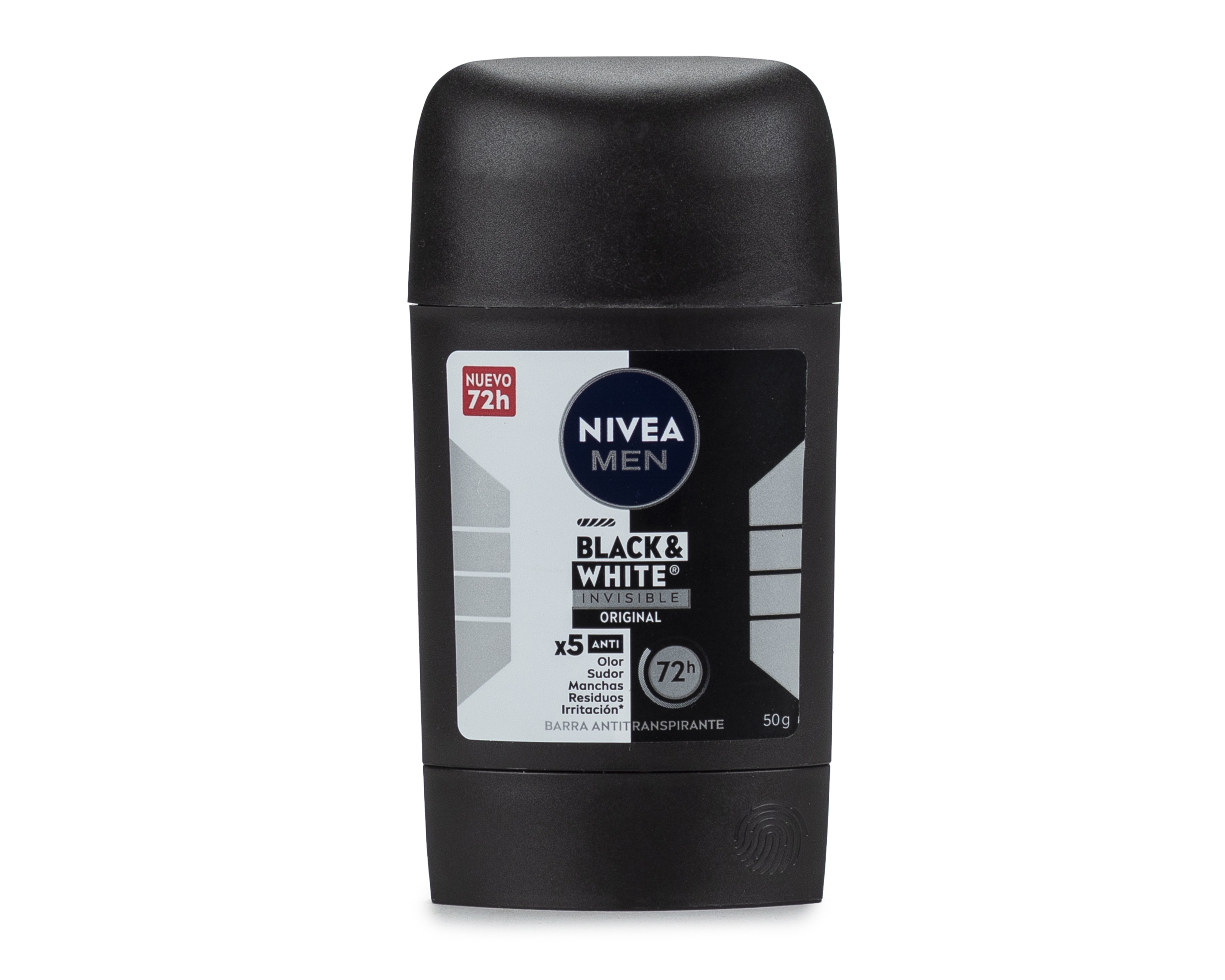 Foto 2 pulgar | Foto 1 | Desodorante Nivea Black & White Invisible 50 g