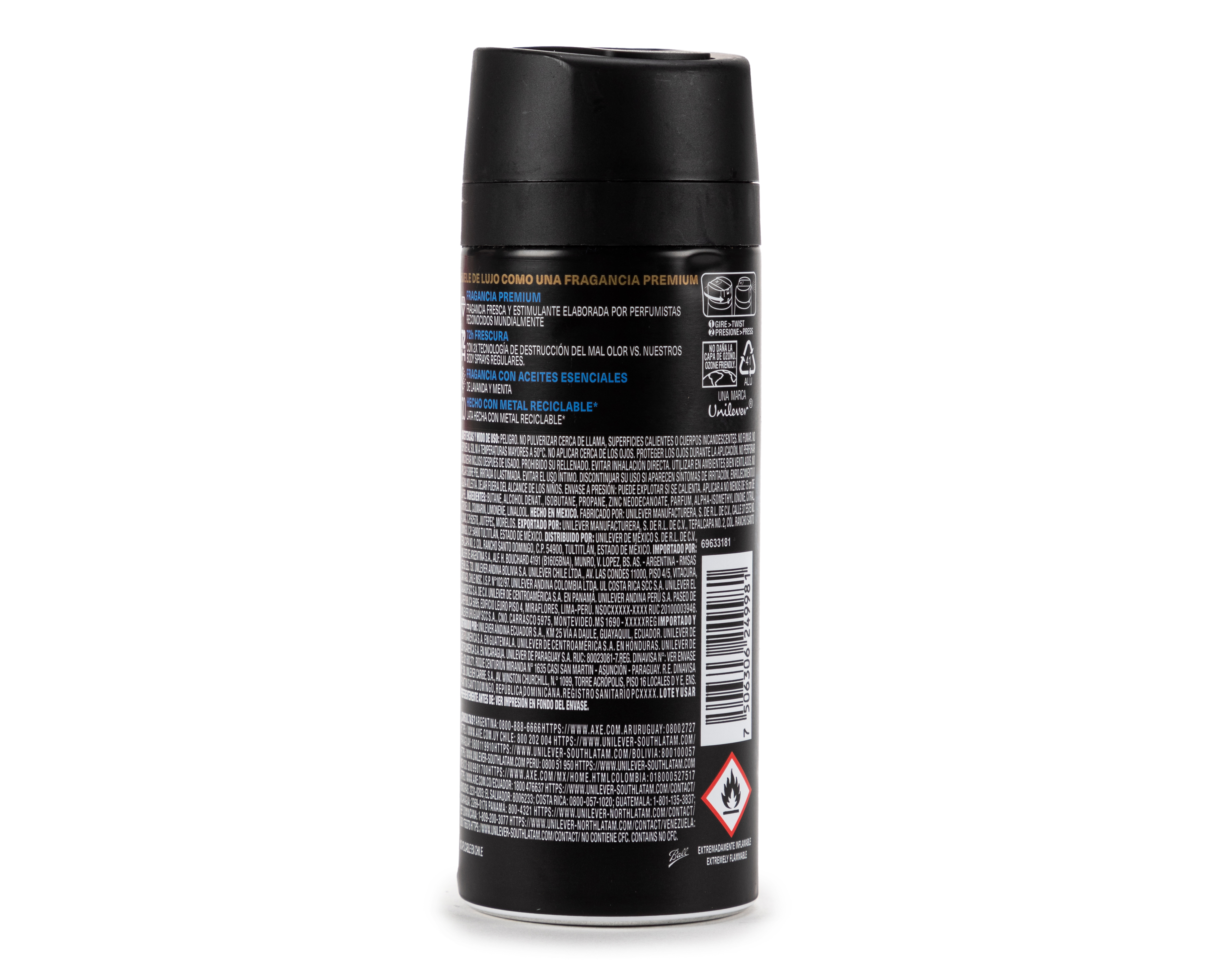 Foto 2 | Foto 2 | Desodorante en Aerosol Axe Blue Lavender 150 ml