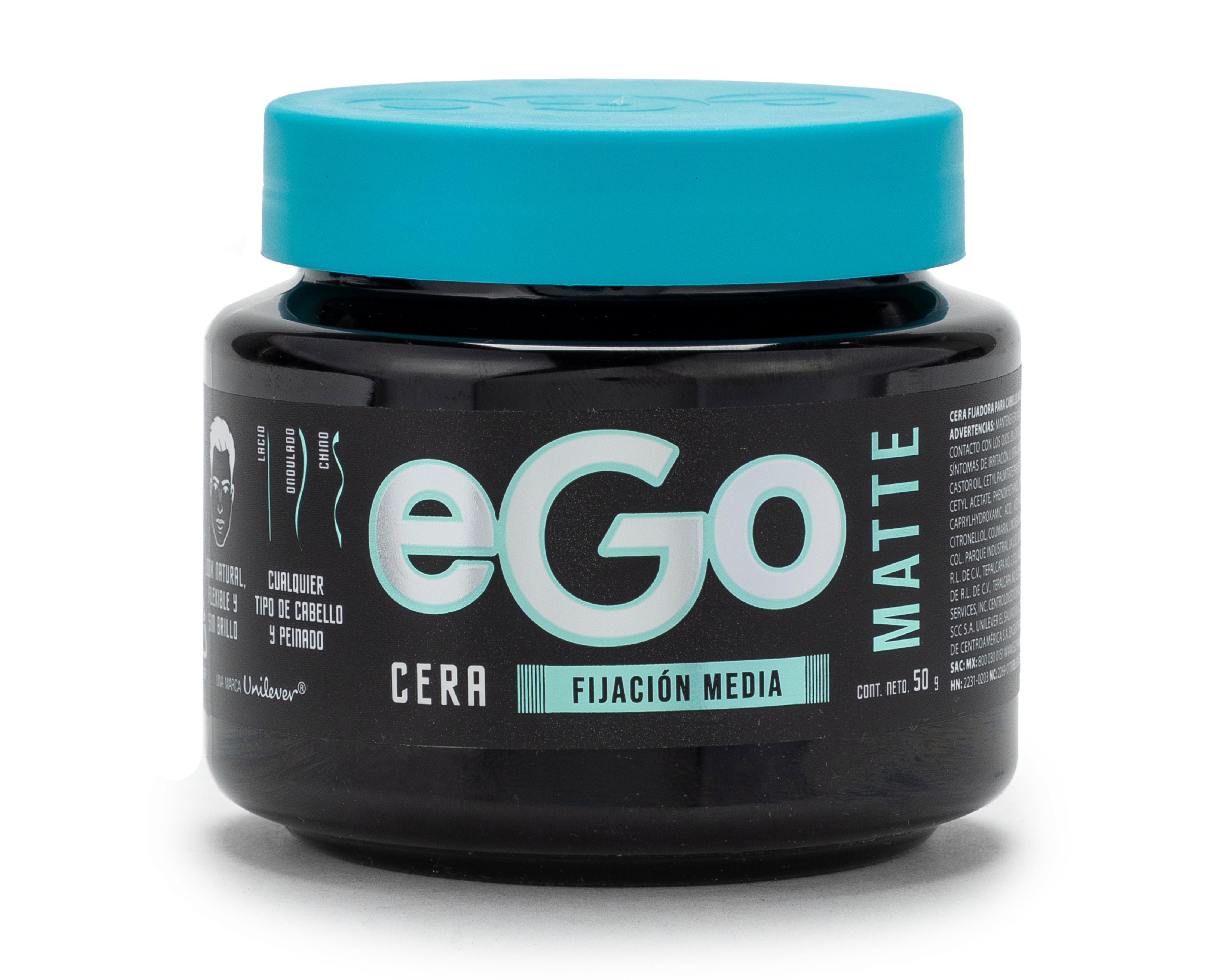Cera para Peinar Ego Matte Fijación Media 50 g