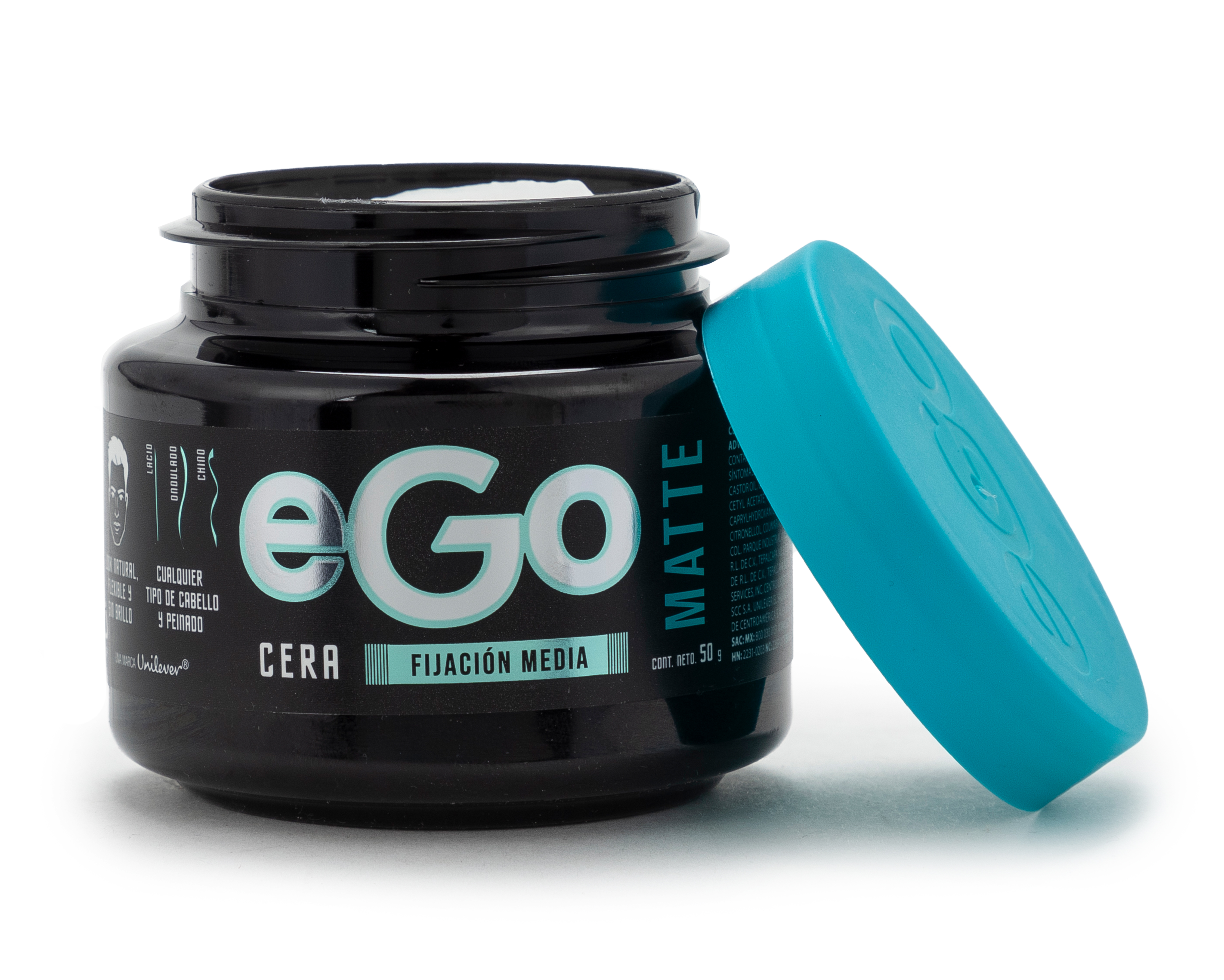 Foto 4 pulgar | Foto 3 | Cera para Peinar Ego Matte Fijación Media 50 g