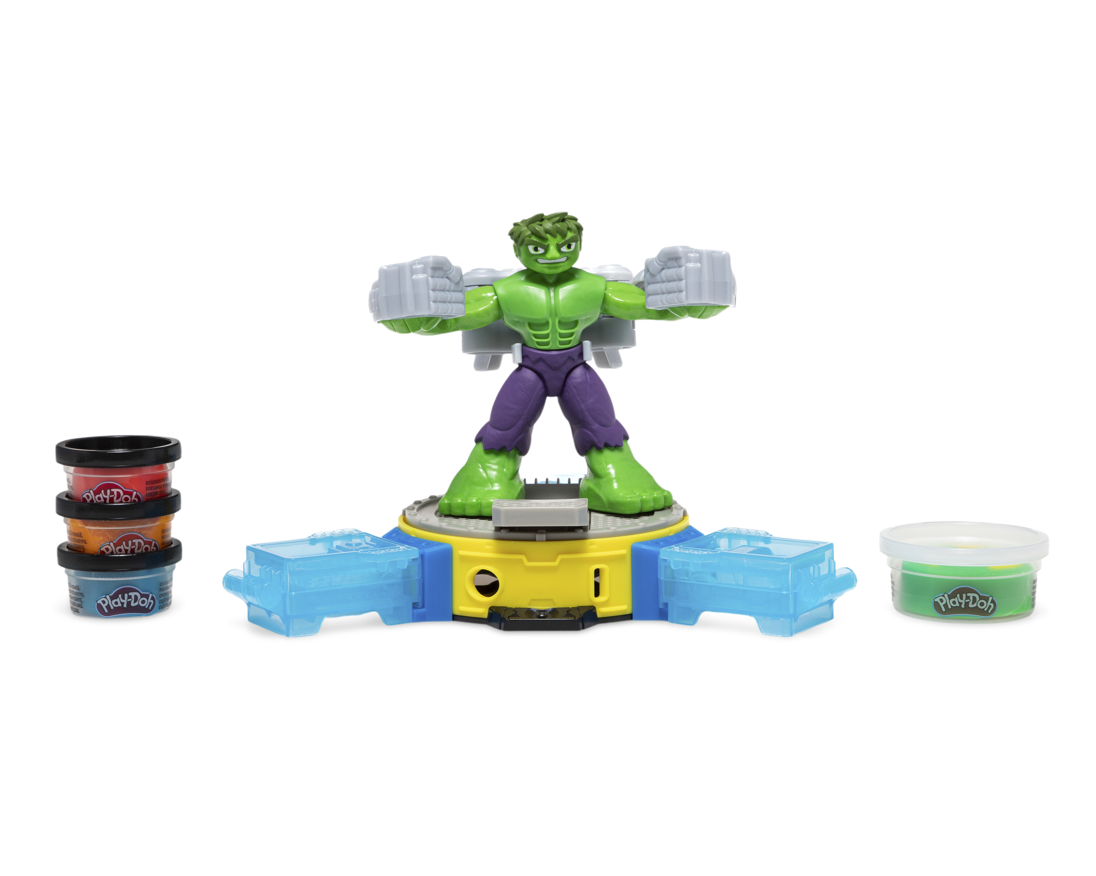 Foto 2 pulgar | Foto 1 | Set de Juego Hulk Aplasta y Moldea Play-Doh