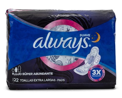 Foto 1 | Foto 1 | Toallas Femeninas Always Extra Largas 22 Piezas