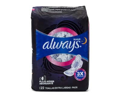 Foto 3 | Foto 3 | Toallas Femeninas Always Extra Largas 22 Piezas