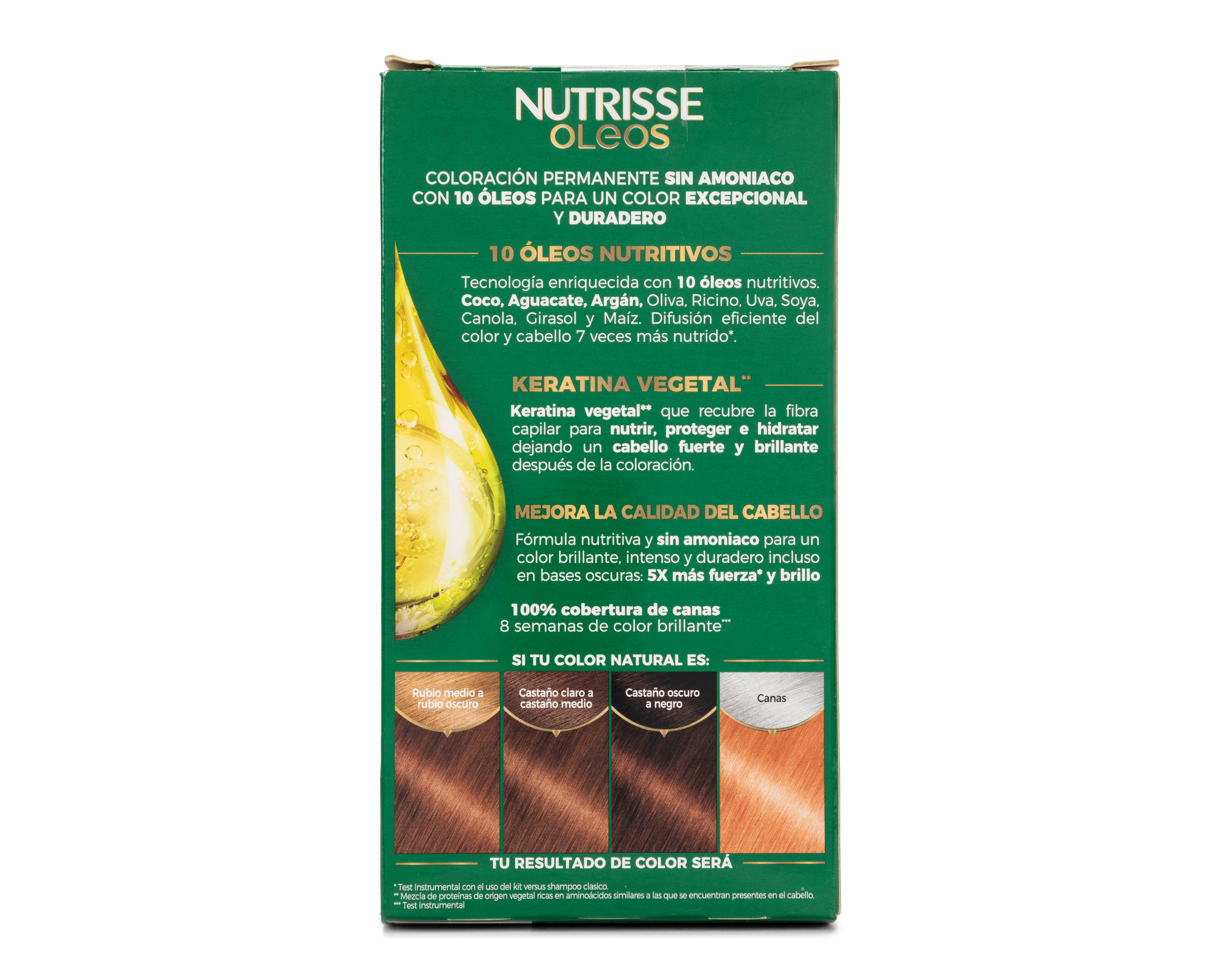 Foto 2 | Foto 2 | Tinte para Cabello Nutrisse 7.35 Rubio Dorado Caoba