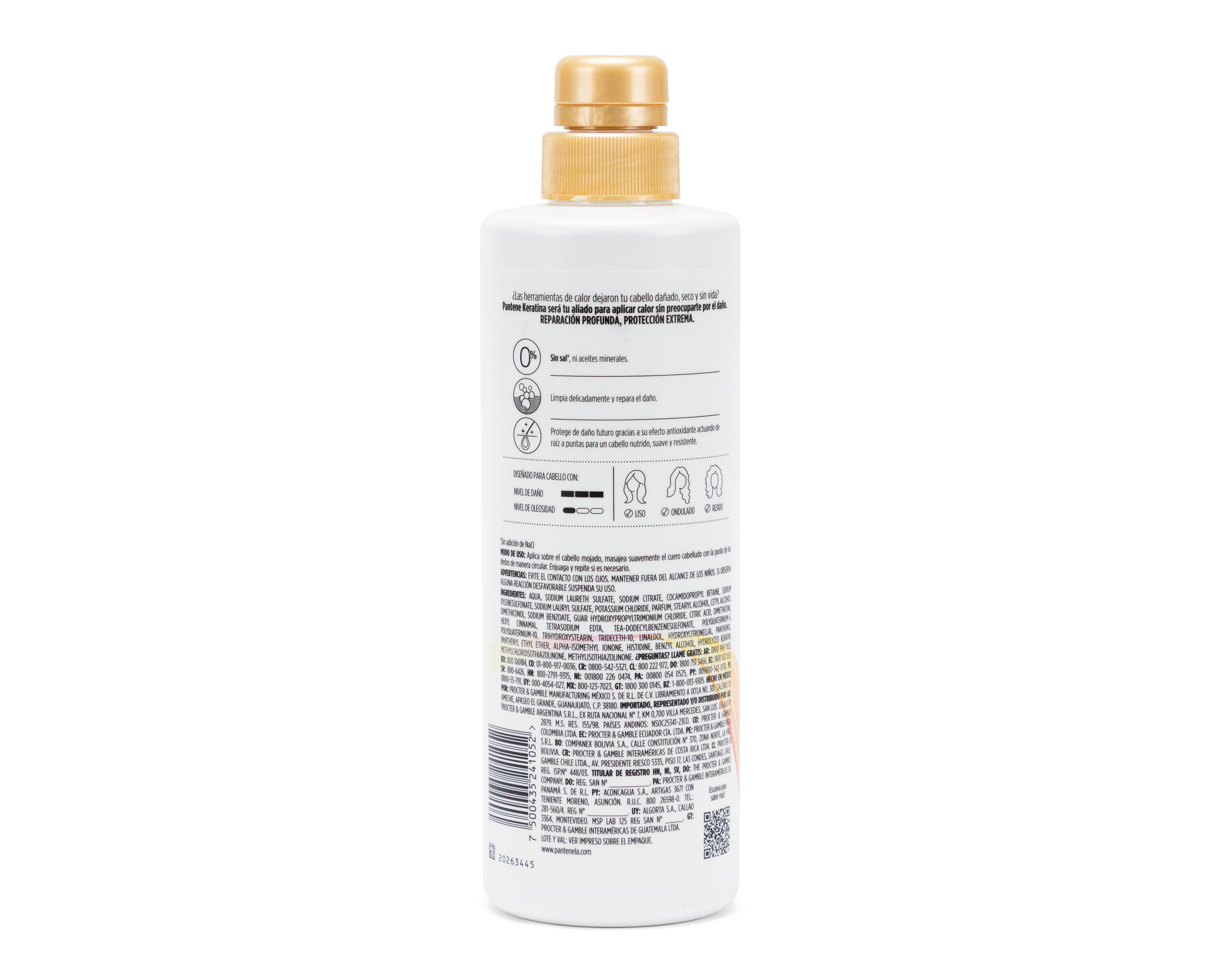 Foto 3 pulgar | Foto 2 | Shampoo Pantene Pro-V Miracles Keratina Repara y Protege 510 ml