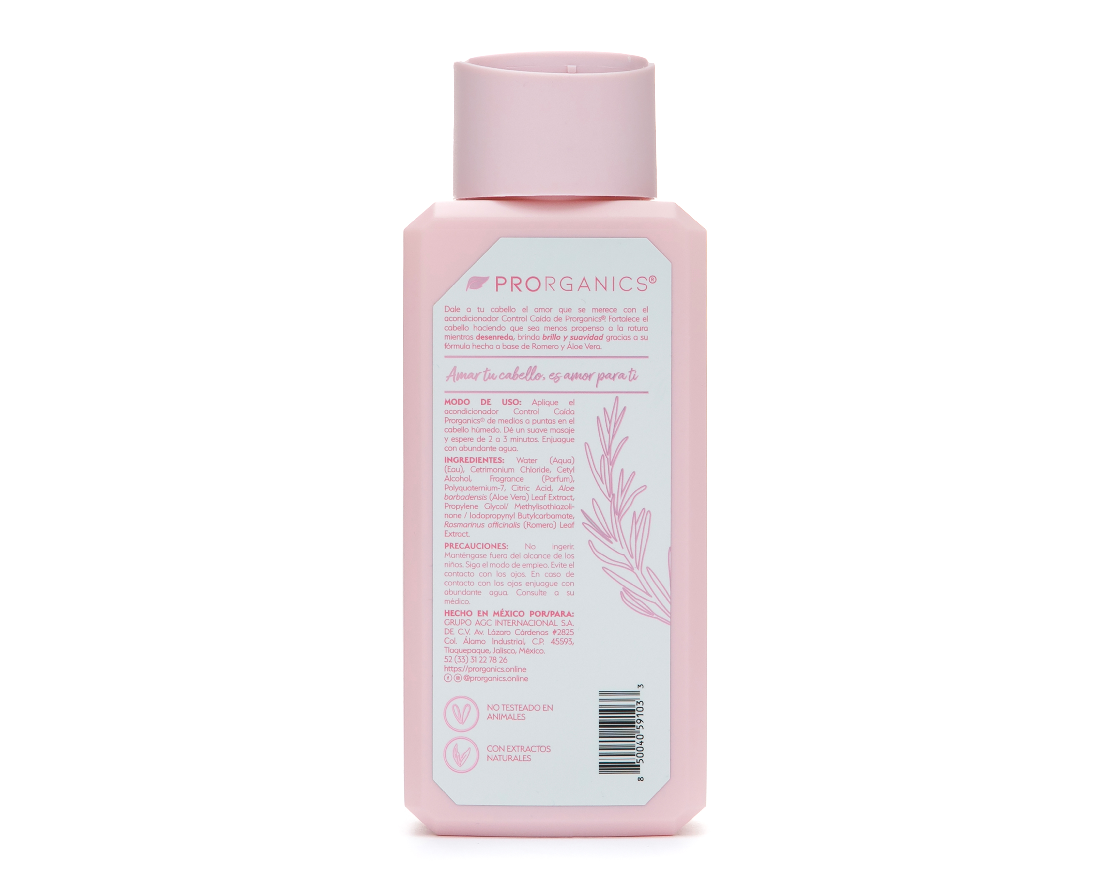 Foto 2 | Foto 2 | Acondicionador Prorganics Control Caída 380 ml