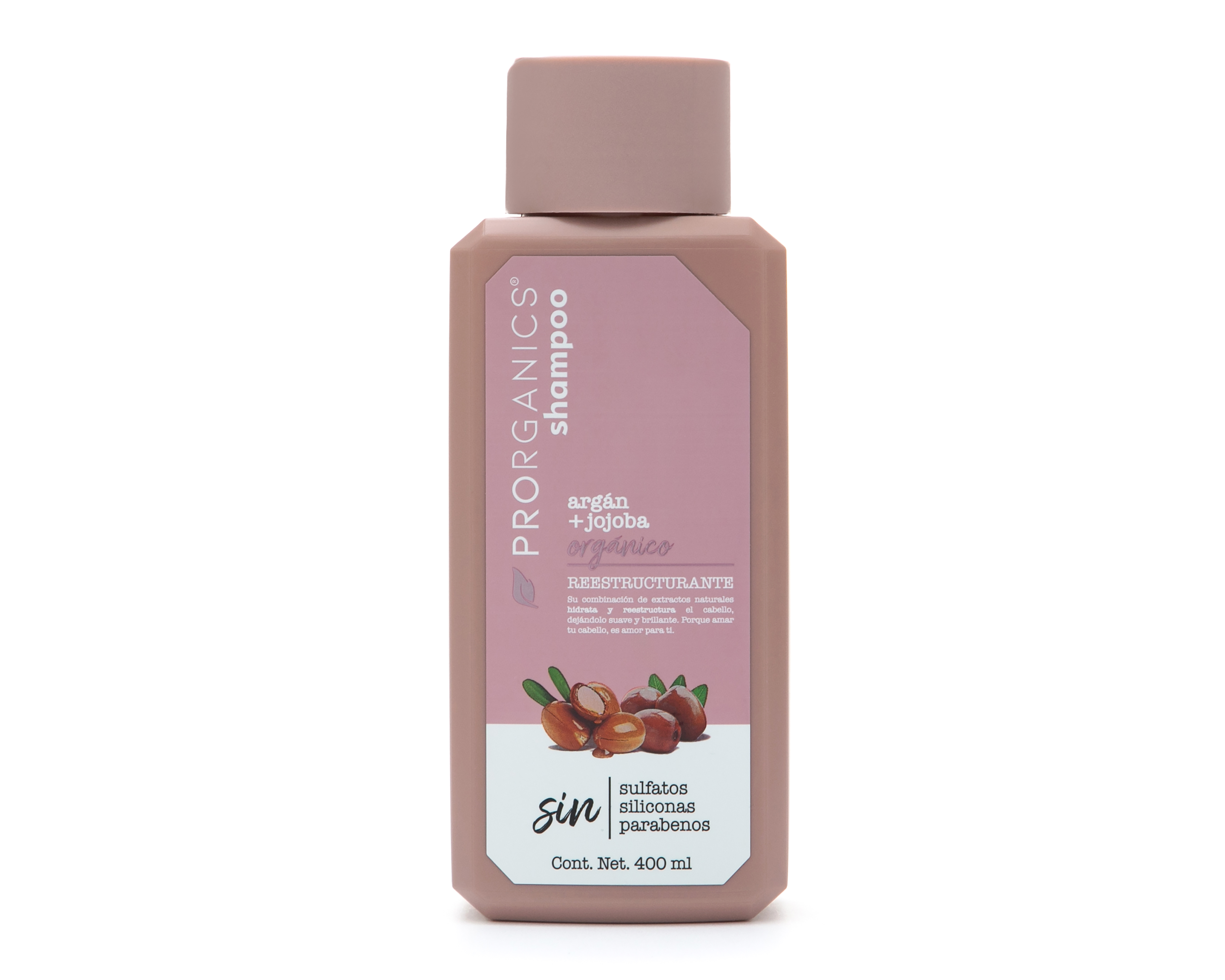 Foto 2 pulgar | Foto 1 | Shampoo Prorganics Reestructurante 380 ml
