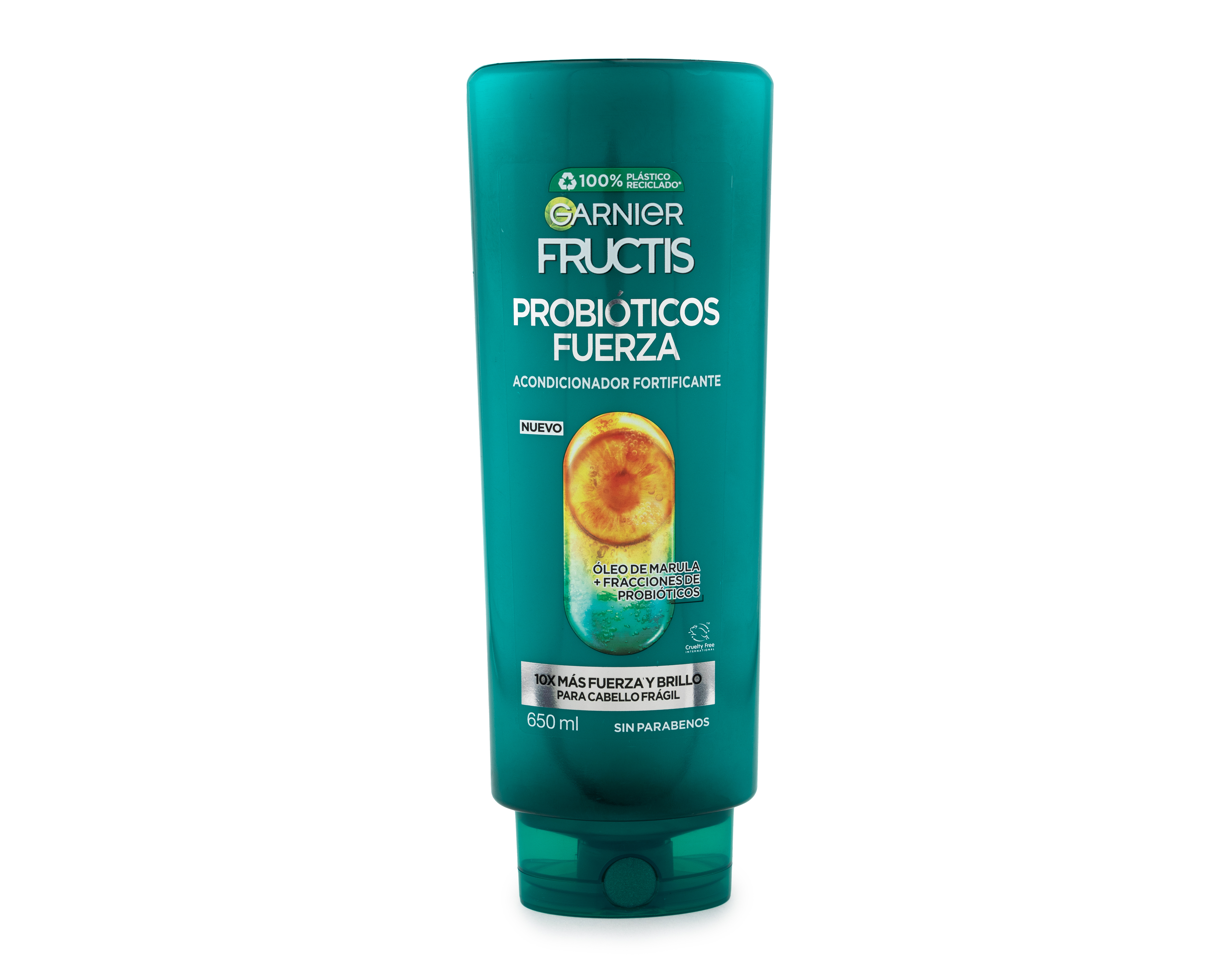 Foto 2 pulgar | Foto 1 | Acondicionador Garnier Fructis Probióticos Fuerza 650 ml