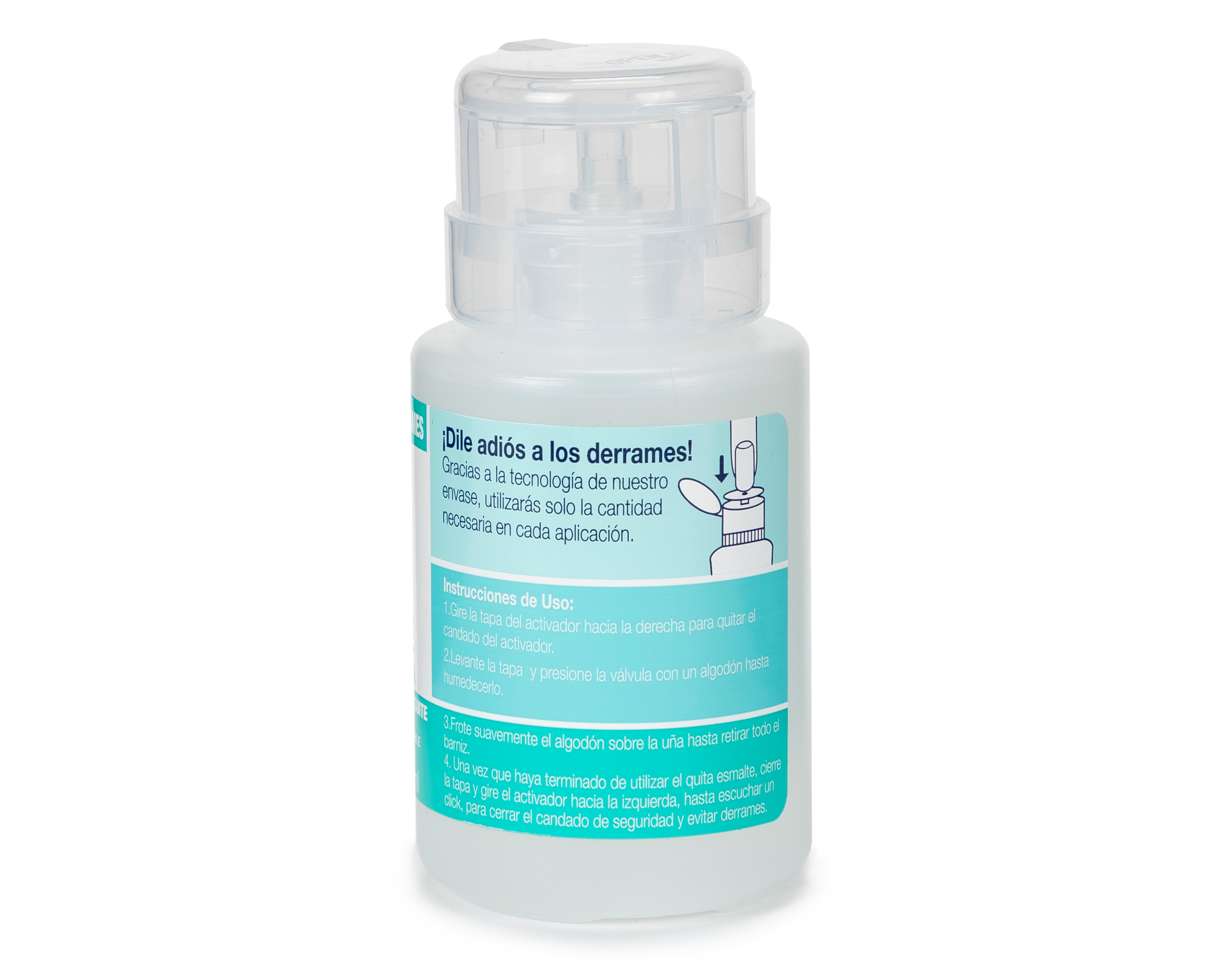 Foto 3 pulgar | Foto 2 | Quitaesmalte Nuvel Acetona 180 ml