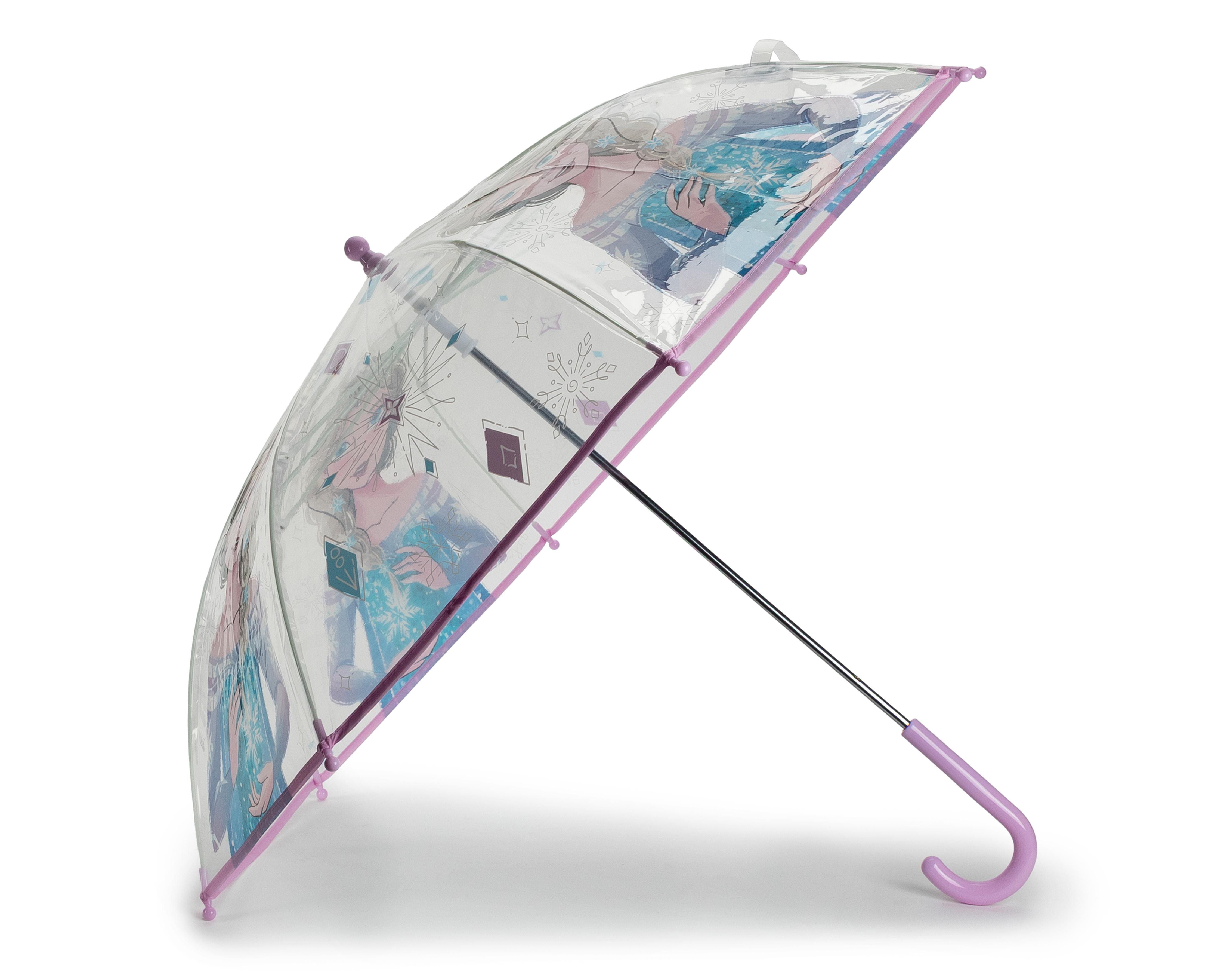 Foto 2 | Foto 2 | Paraguas Infantil Disney Multicolor Plegable Elsa