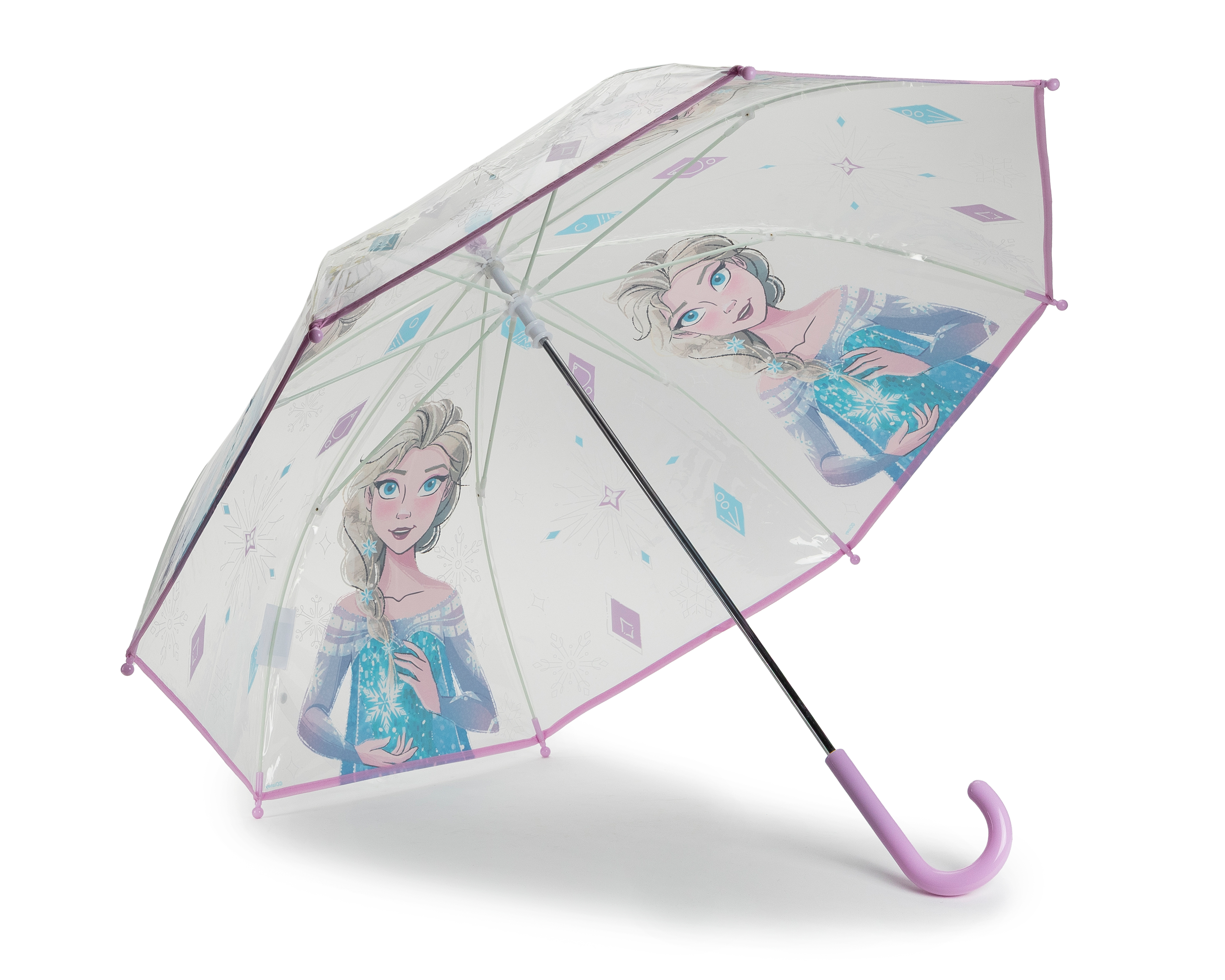 Foto 4 pulgar | Foto 3 | Paraguas Infantil Disney Multicolor Plegable Elsa