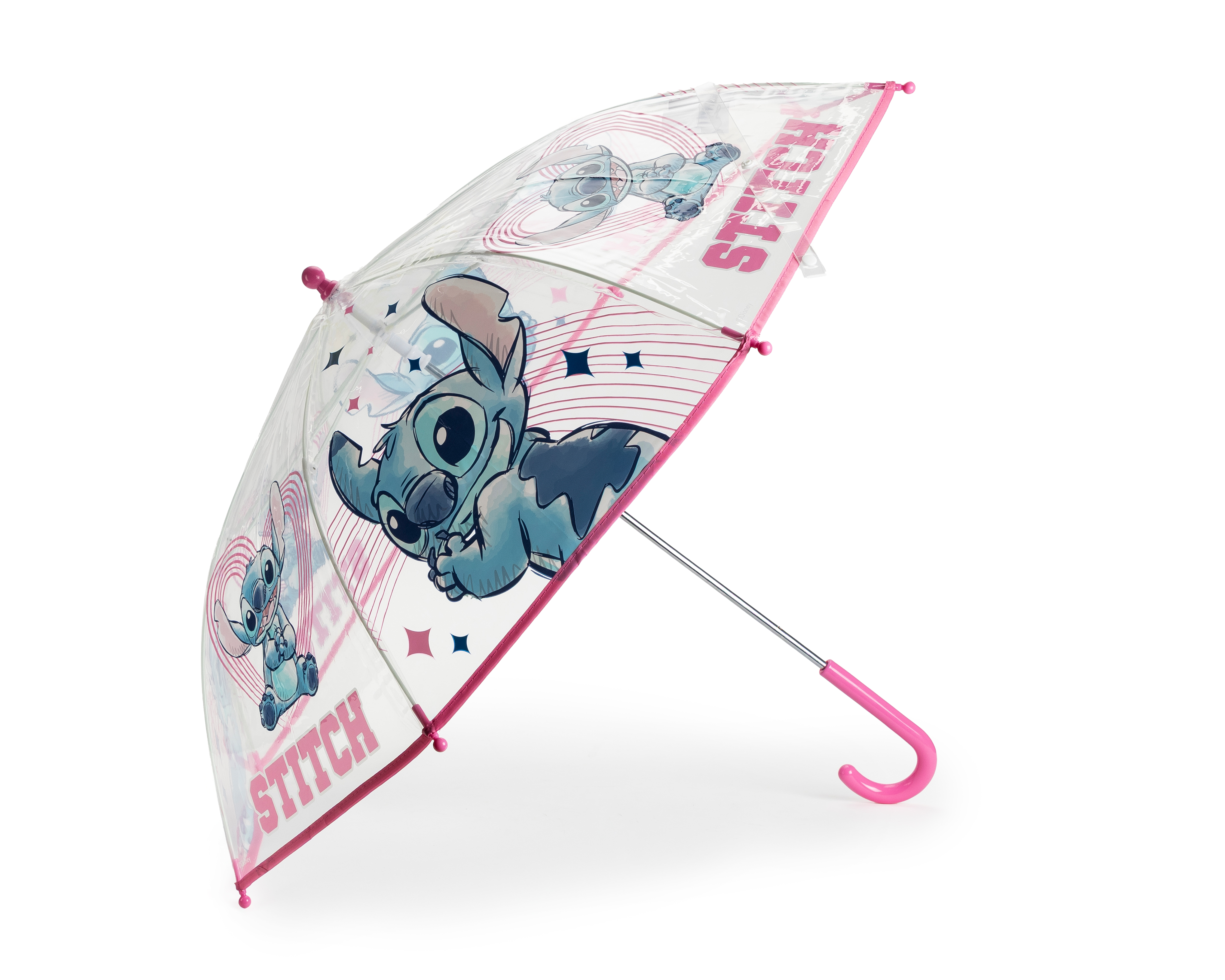 Paraguas Infantil Disney Multicolor Plegable Stitch