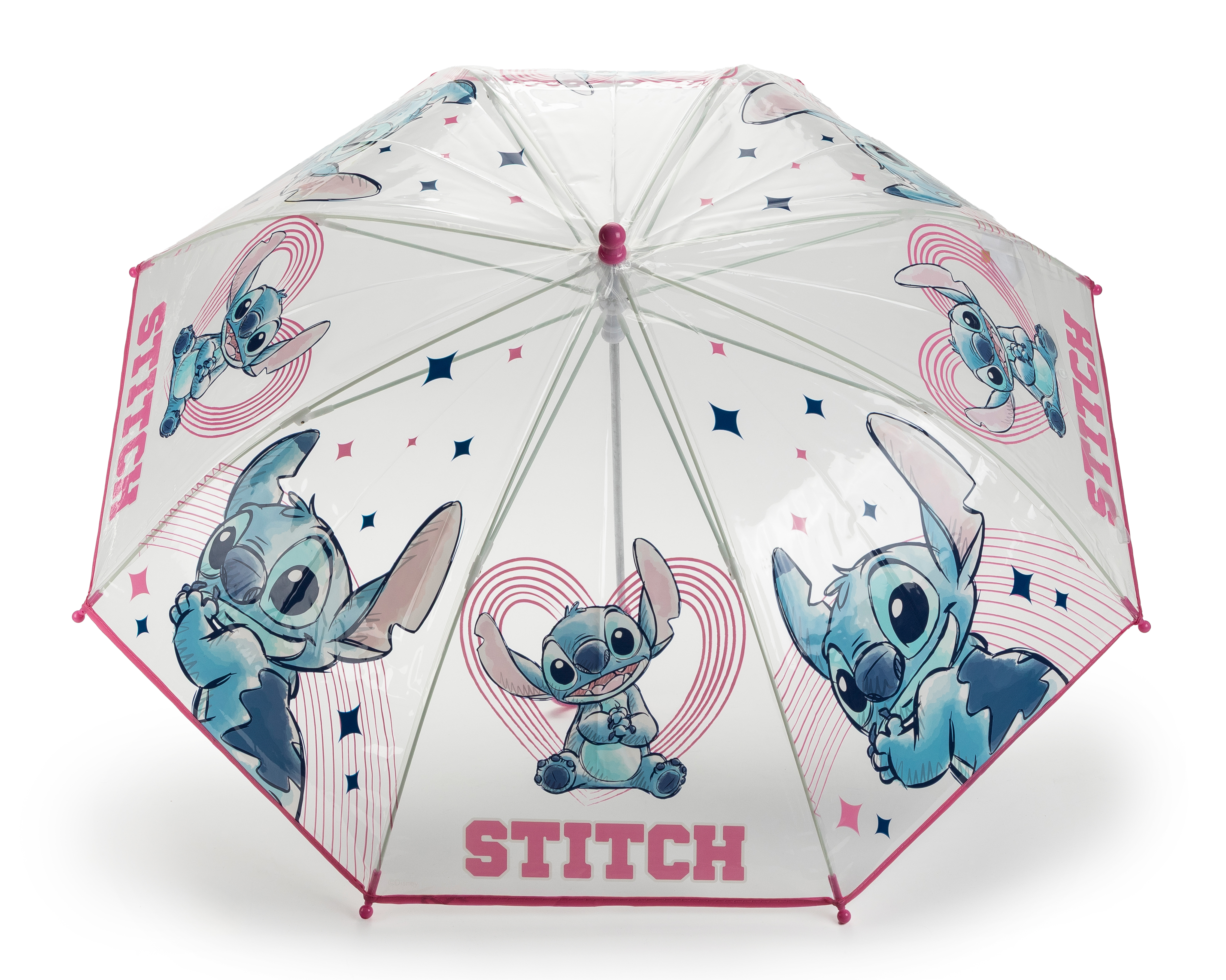 Foto 5 pulgar | Foto 4 | Paraguas Infantil Disney Multicolor Plegable Stitch