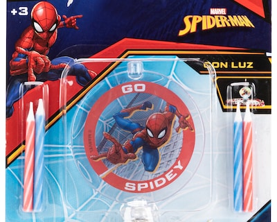 Foto 3 | Foto 3 | Velas para Pastel Marvel Spider-Man 5 Piezas