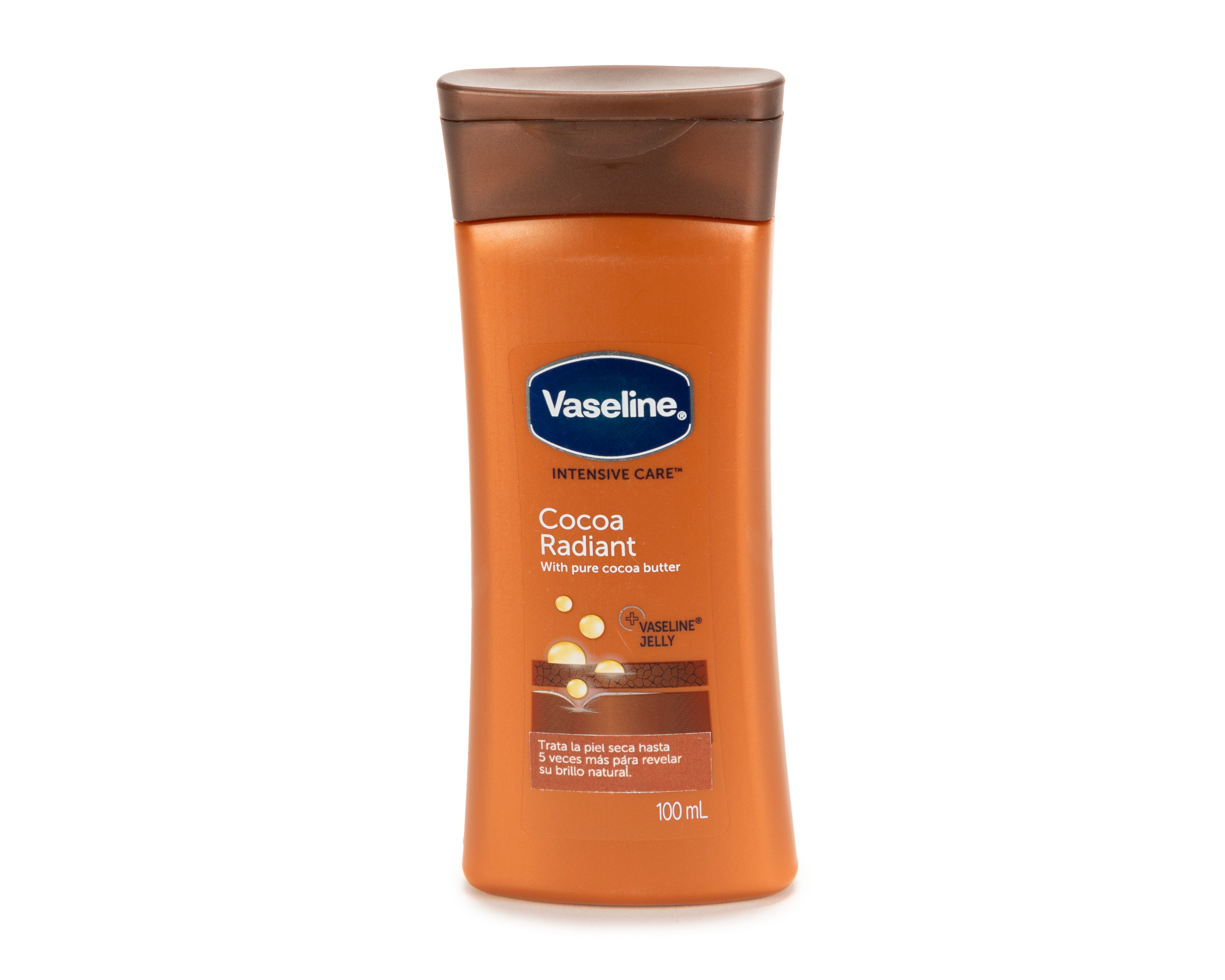 Body Lotion Vaseline Intensive Care Cocoa Radiant Cacao Hidrata la Piel 100 ml