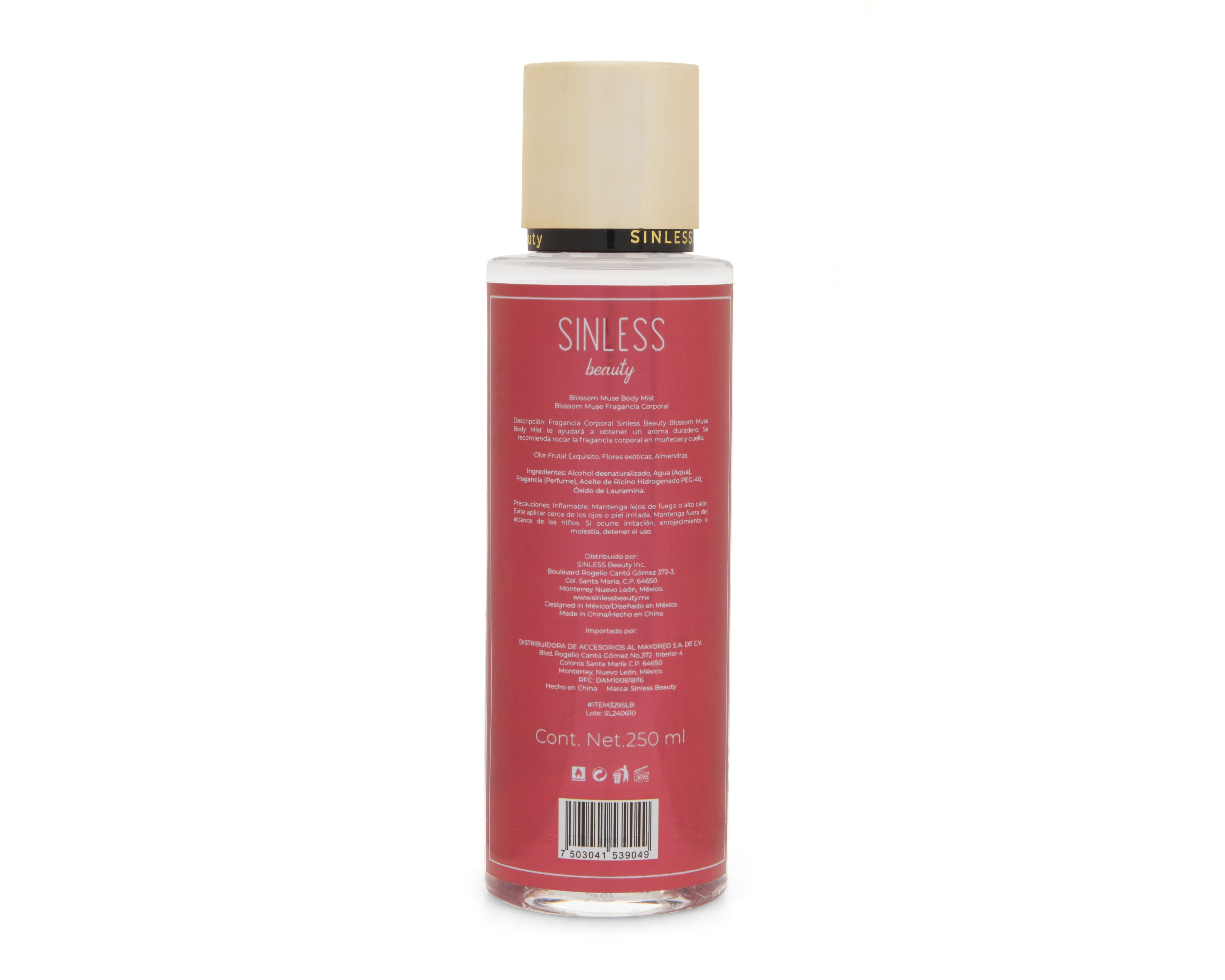 Foto 2 | Foto 2 | Body Mist Sinless Beauty Blossom Muse Brume Parfume 250 ml