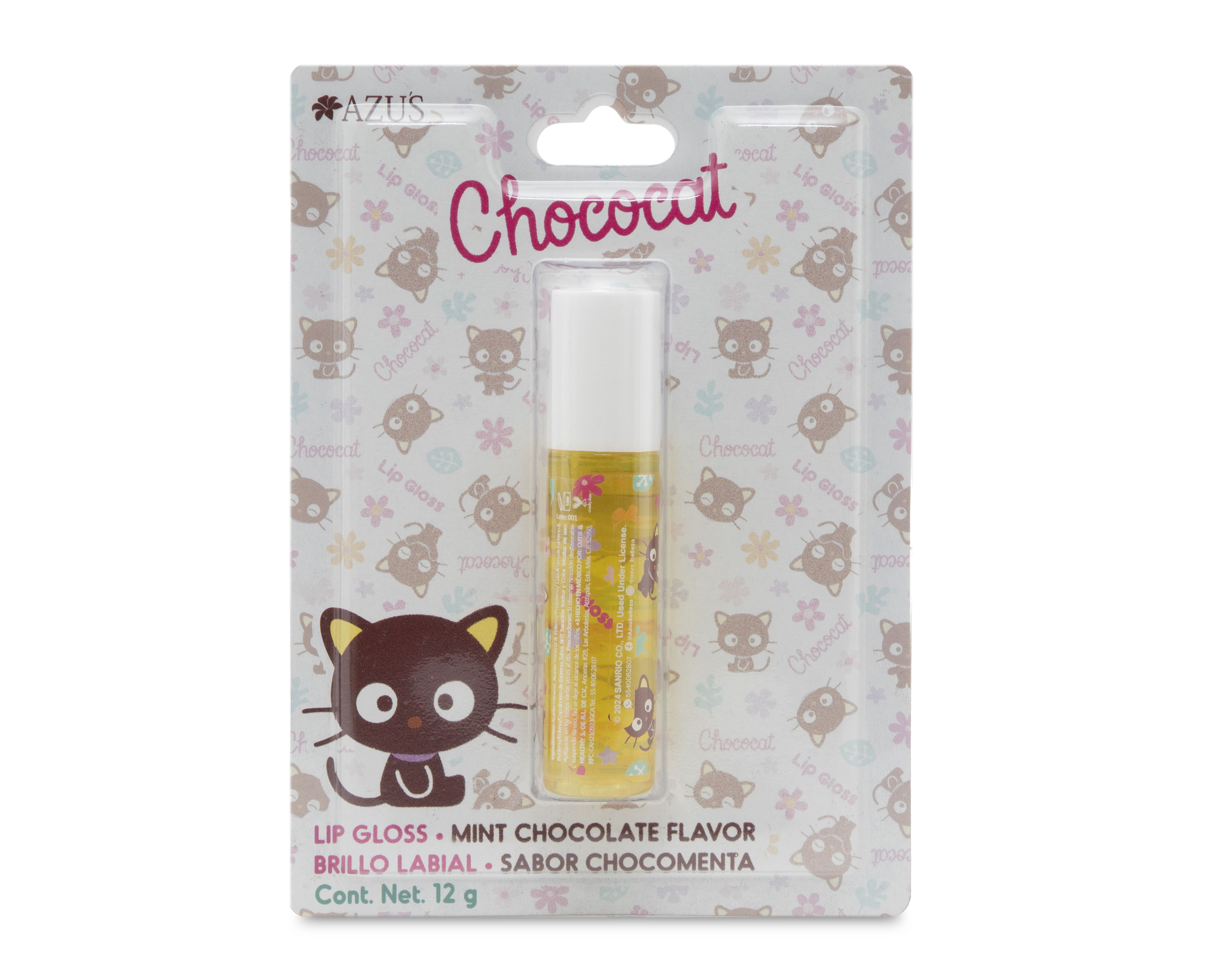 Foto 4 pulgar | Foto 3 | Brillo Labial Azu's Chococat Transparente