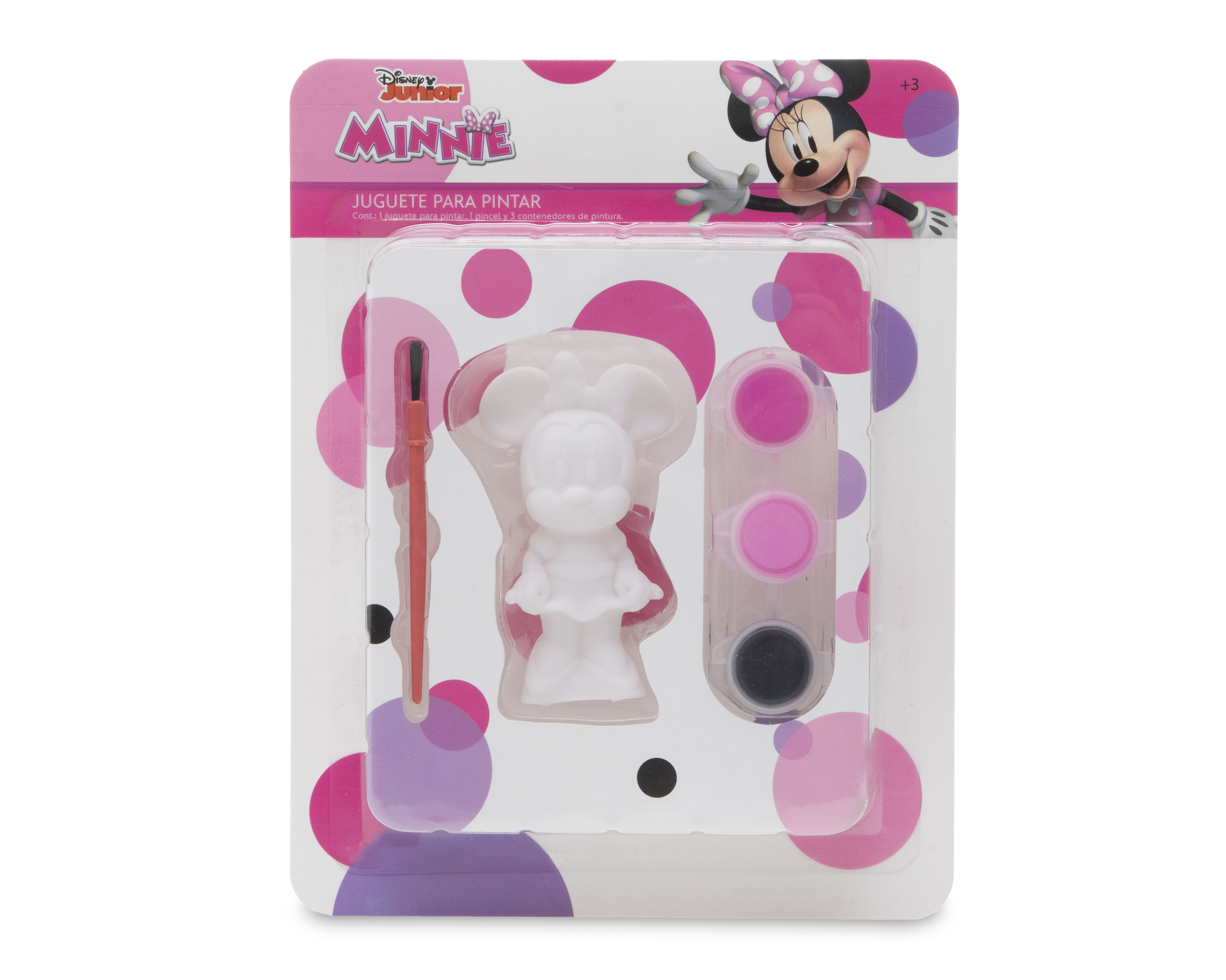 Foto 2 pulgar | Foto 1 | Figura para Pintar Disney Junior Minnie Mouse