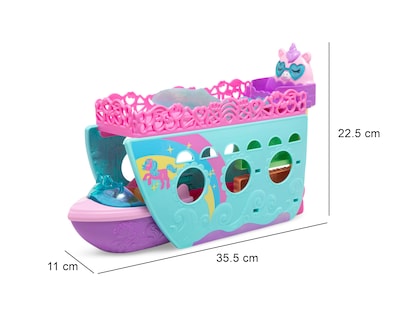 Foto 6 | Foto 6 | Bote de Unicornio de Juguete Polly Pocket