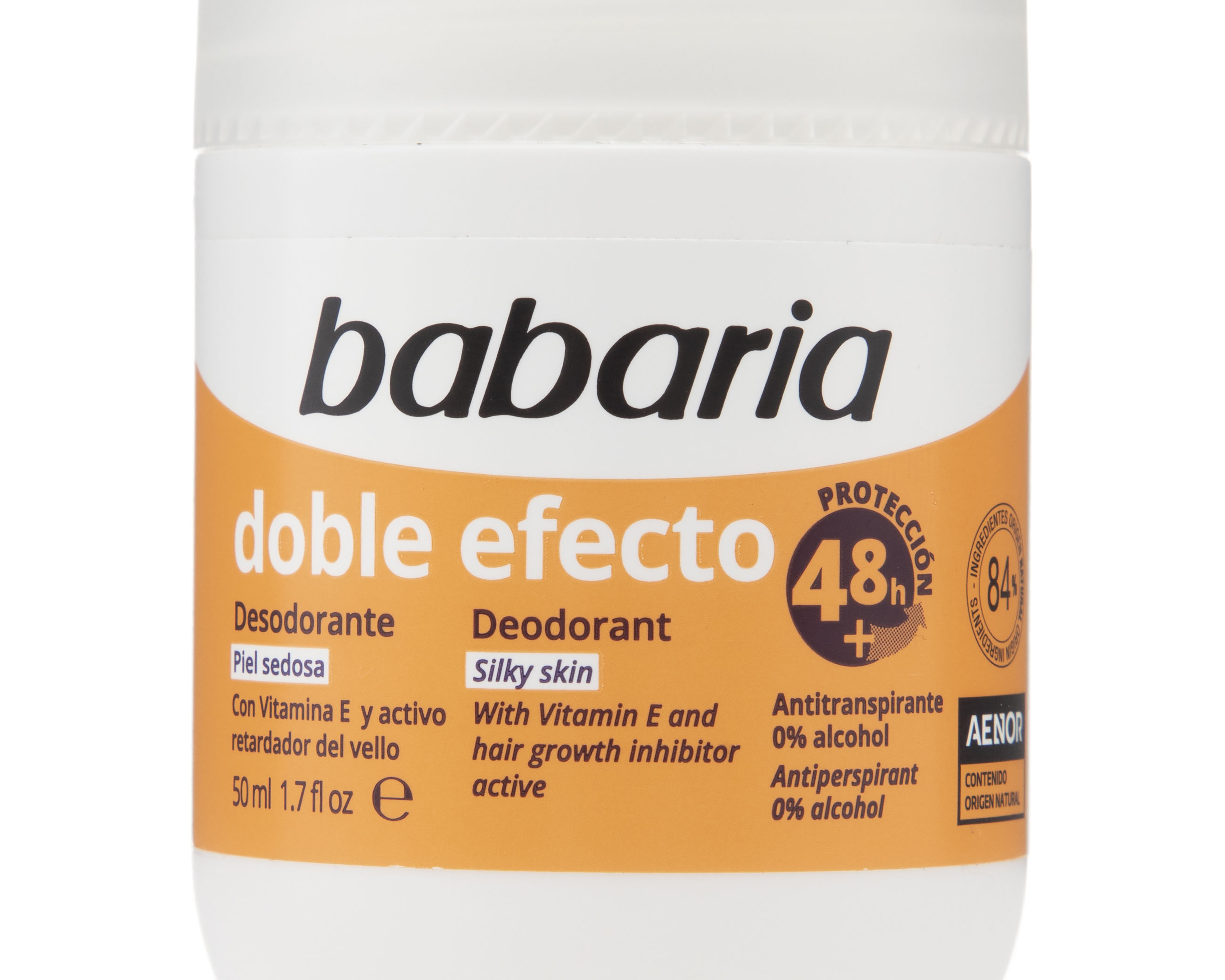 Foto 3 | Foto 3 | Desodorante Roll-On Babaria Doble Efecto con Vitamina E 50 ml