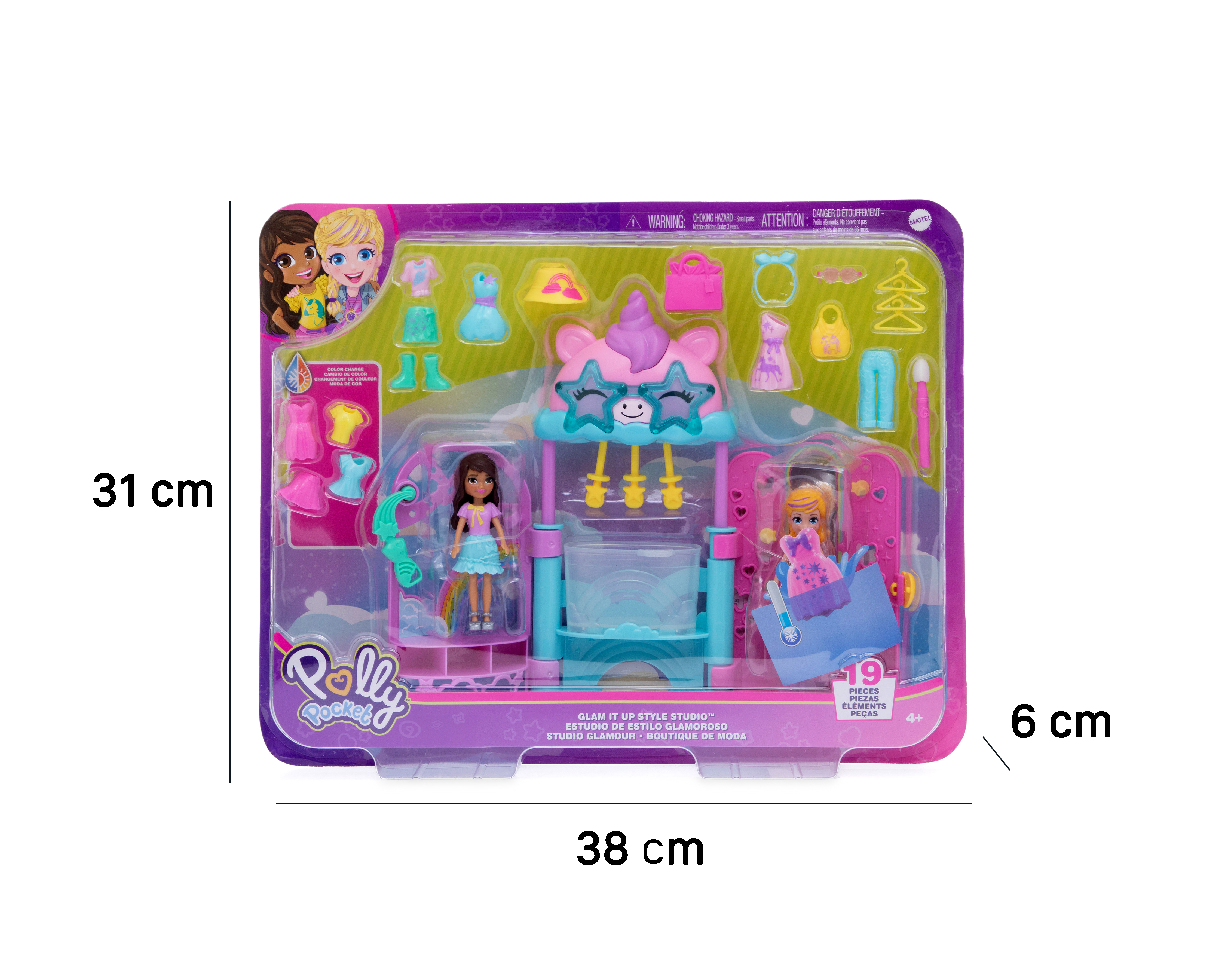 Foto 5 pulgar | Foto 4 | Boutique de Moda de Juguete Polly Pocket