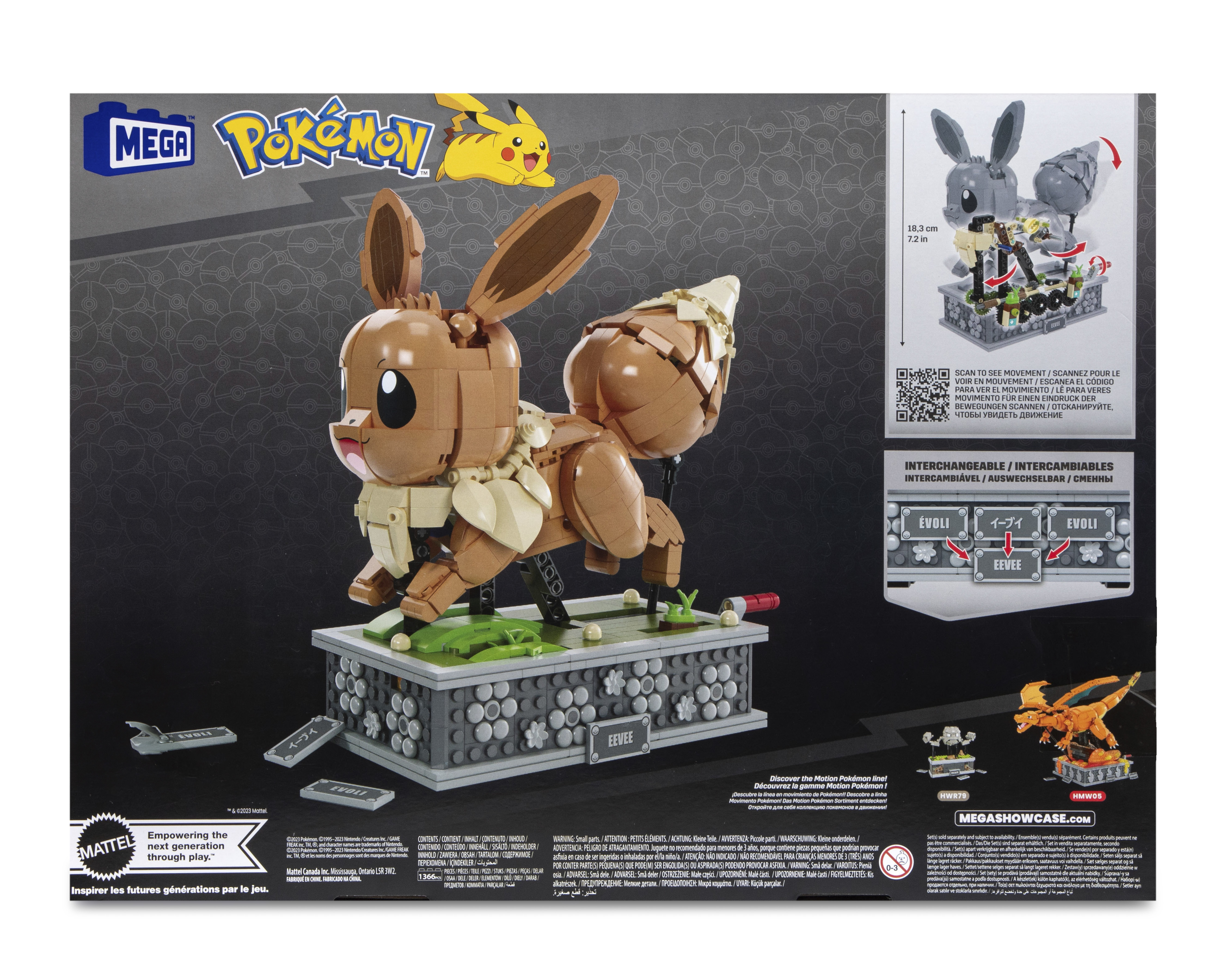 Foto 3 pulgar | Foto 2 | Bloques de Construcción Mega Pokémon Eevee