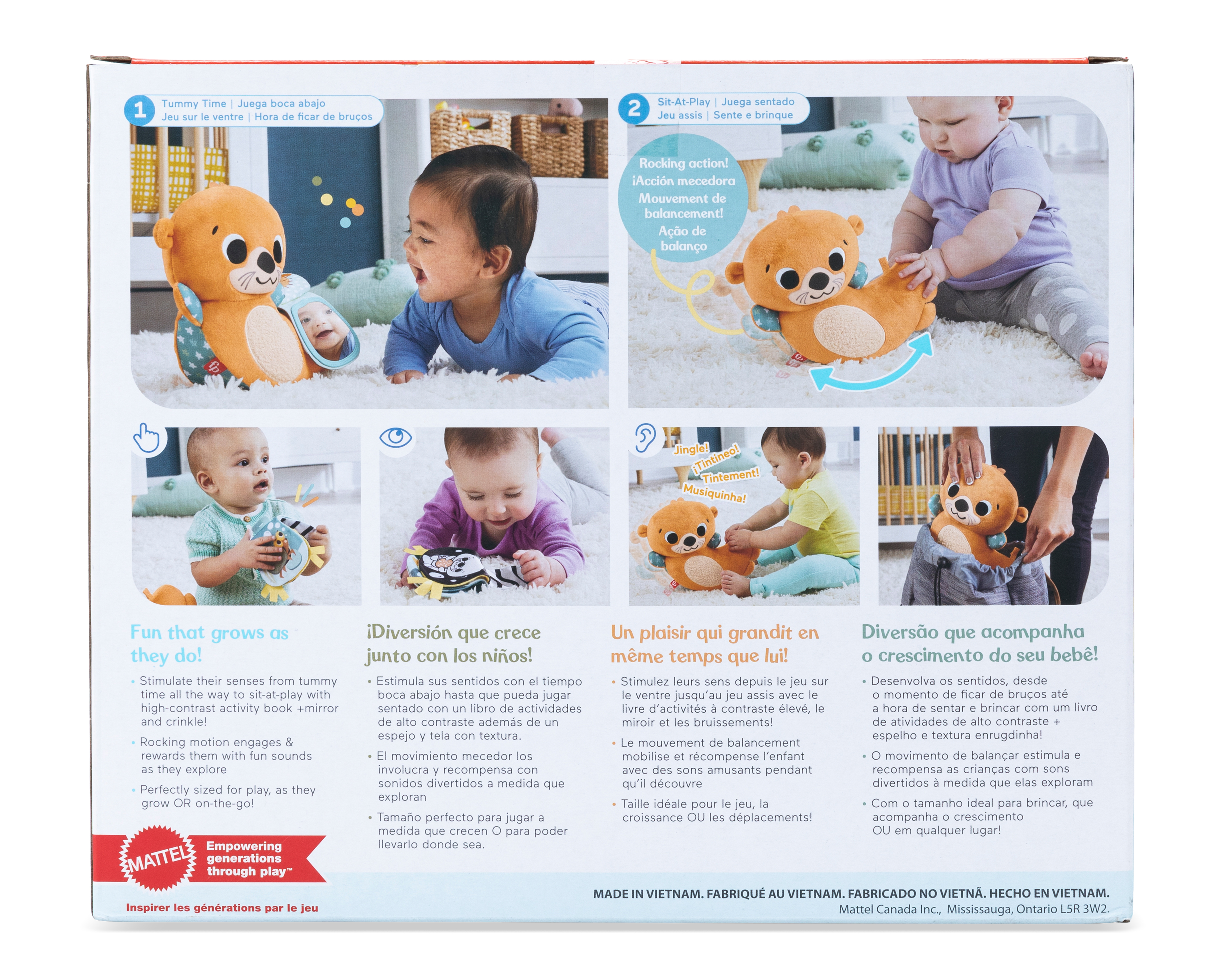 Foto 2 | Foto 2 | Cojín de Actividades Nutria 2 en 1 Fisher Price