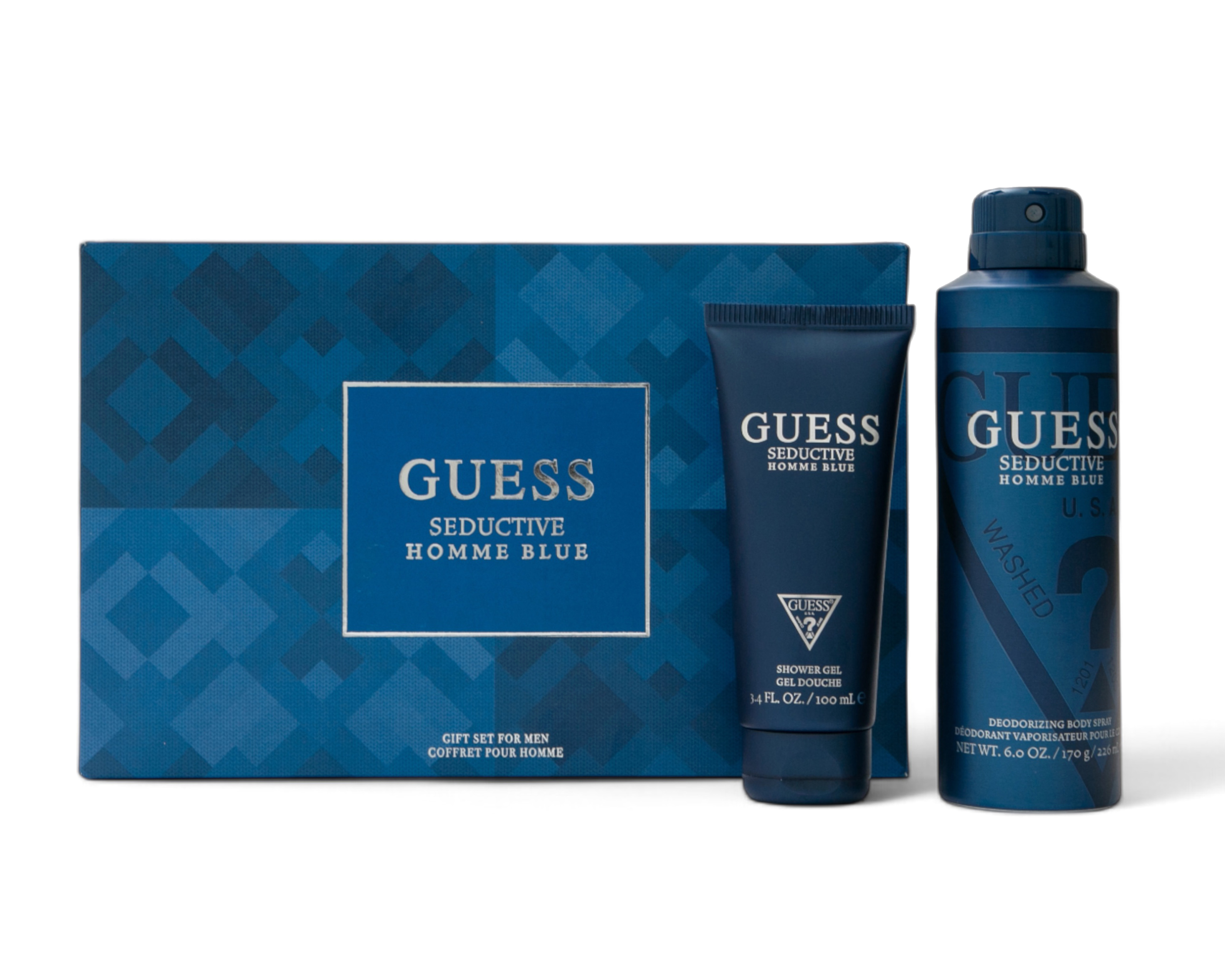 Foto 4 pulgar | Foto 3 | Estuche para Hombre Guess Seductive Blue 4 Piezas
