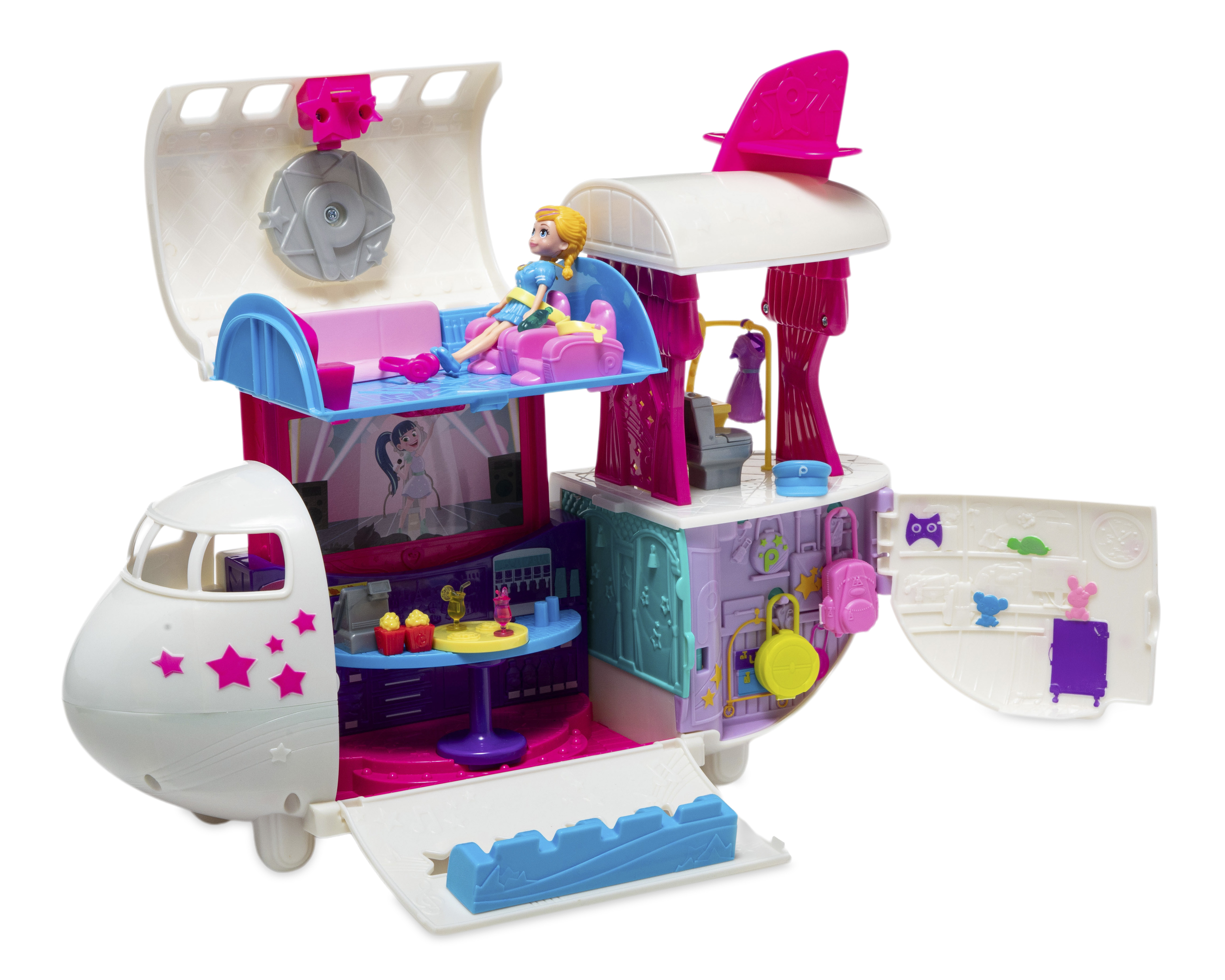 Foto 3 pulgar | Foto 2 | Juguete Polly Pocket Jet Aventuras Fabulosas