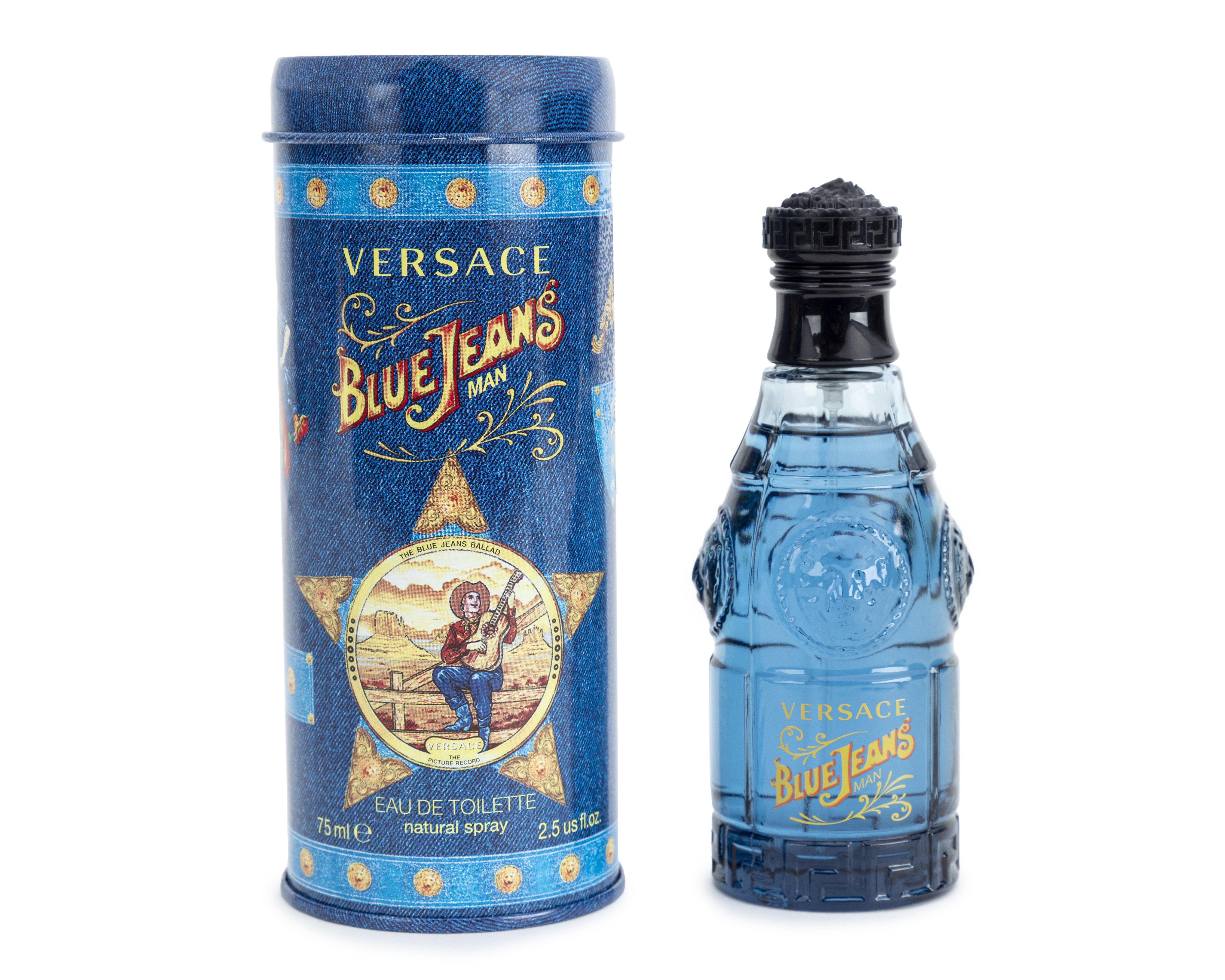 Foto 2 pulgar | Foto 1 | Perfume Versace Blue Jeans Eau de Toilette 75 ml
