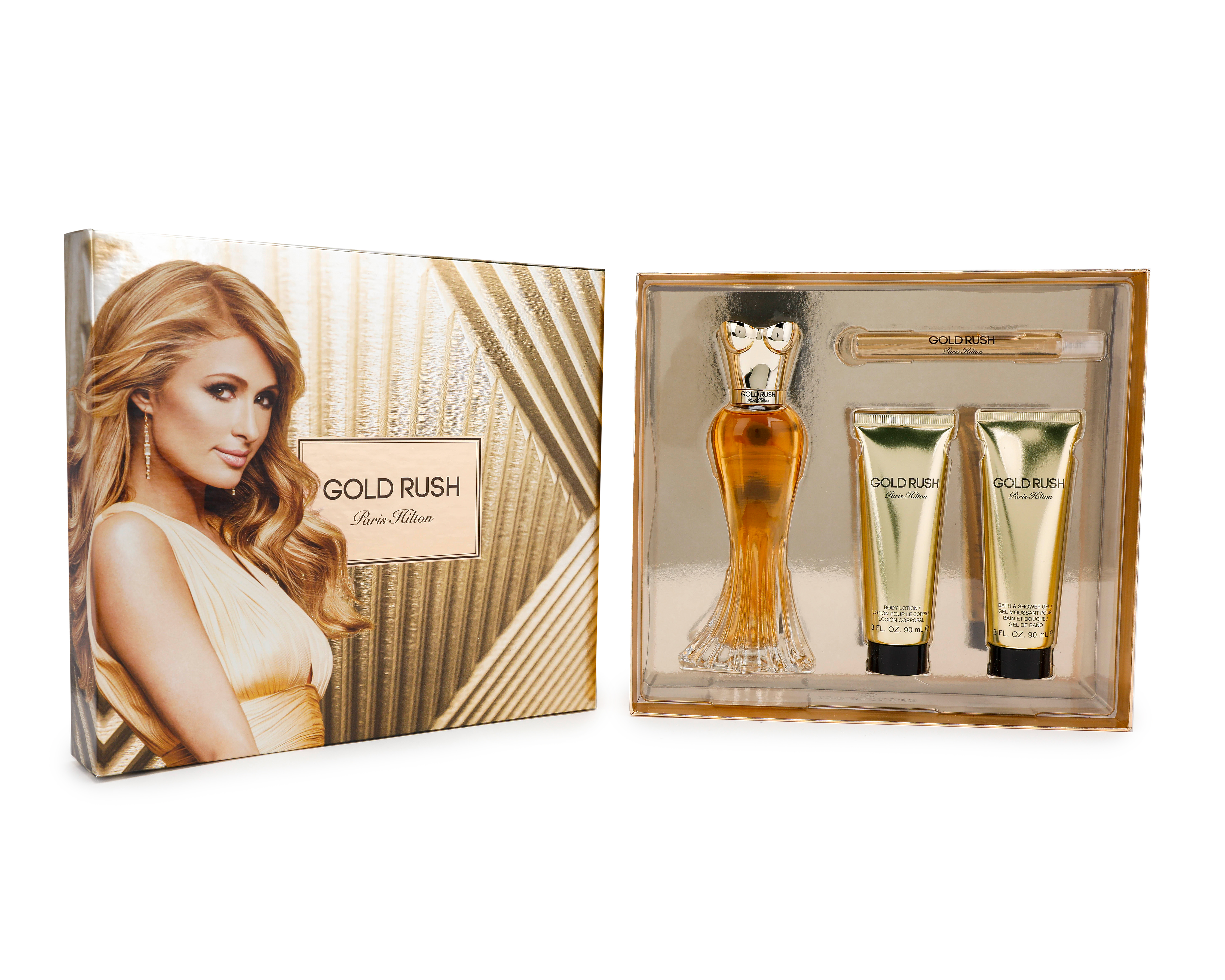 Foto 5 pulgar | Foto 4 | Estuche para Mujer Paris Hilton Gold Rush 4 Piezas