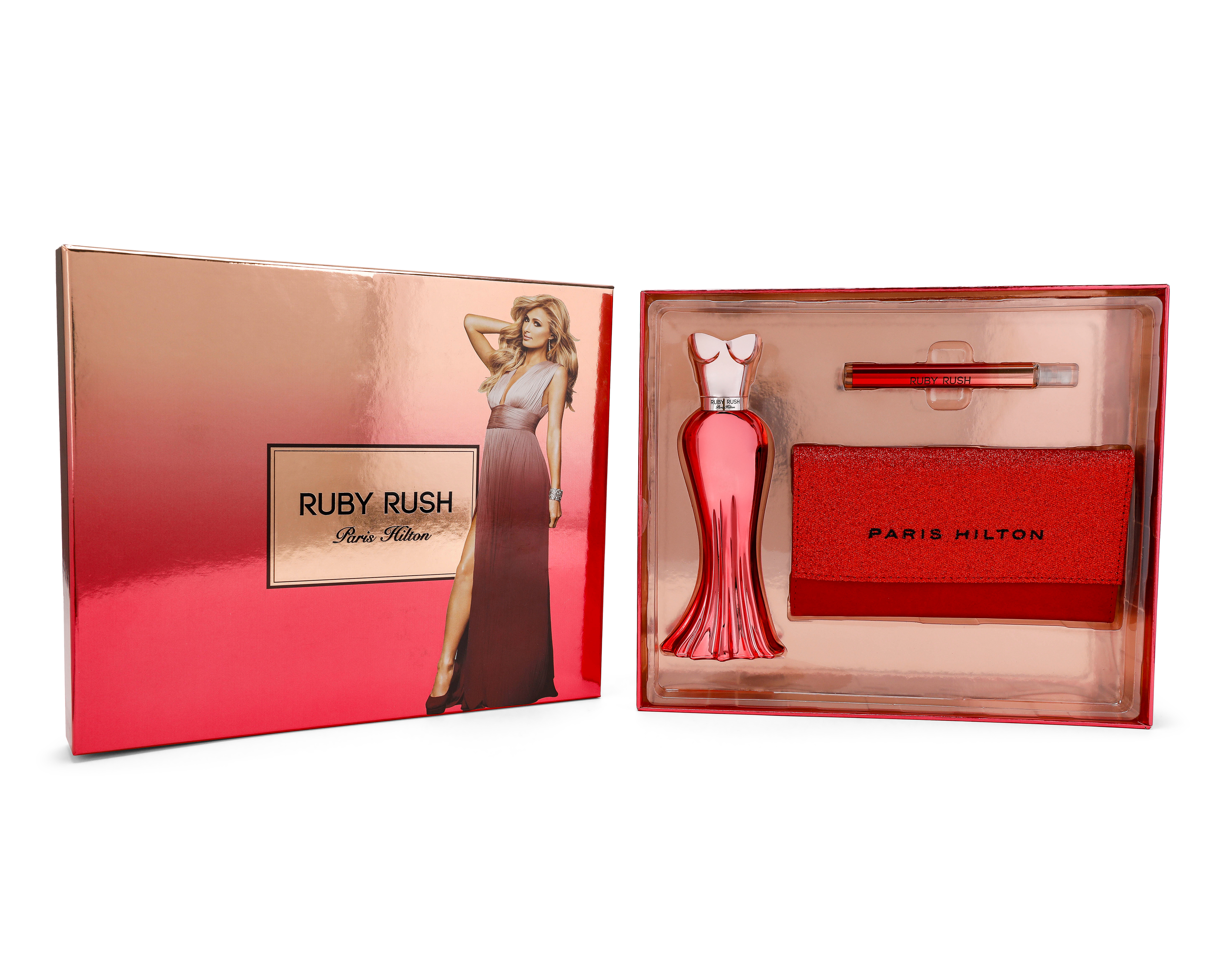 Foto 5 pulgar | Foto 4 | Estuche para Mujer Paris Hilton Ruby Rush 3 Piezas