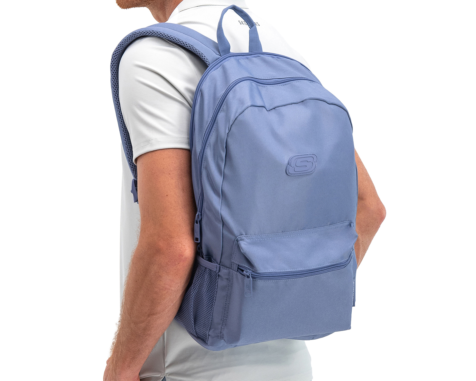Foto 3 pulgar | Foto 2 | Mochila Skechers SKCH8442 Azul