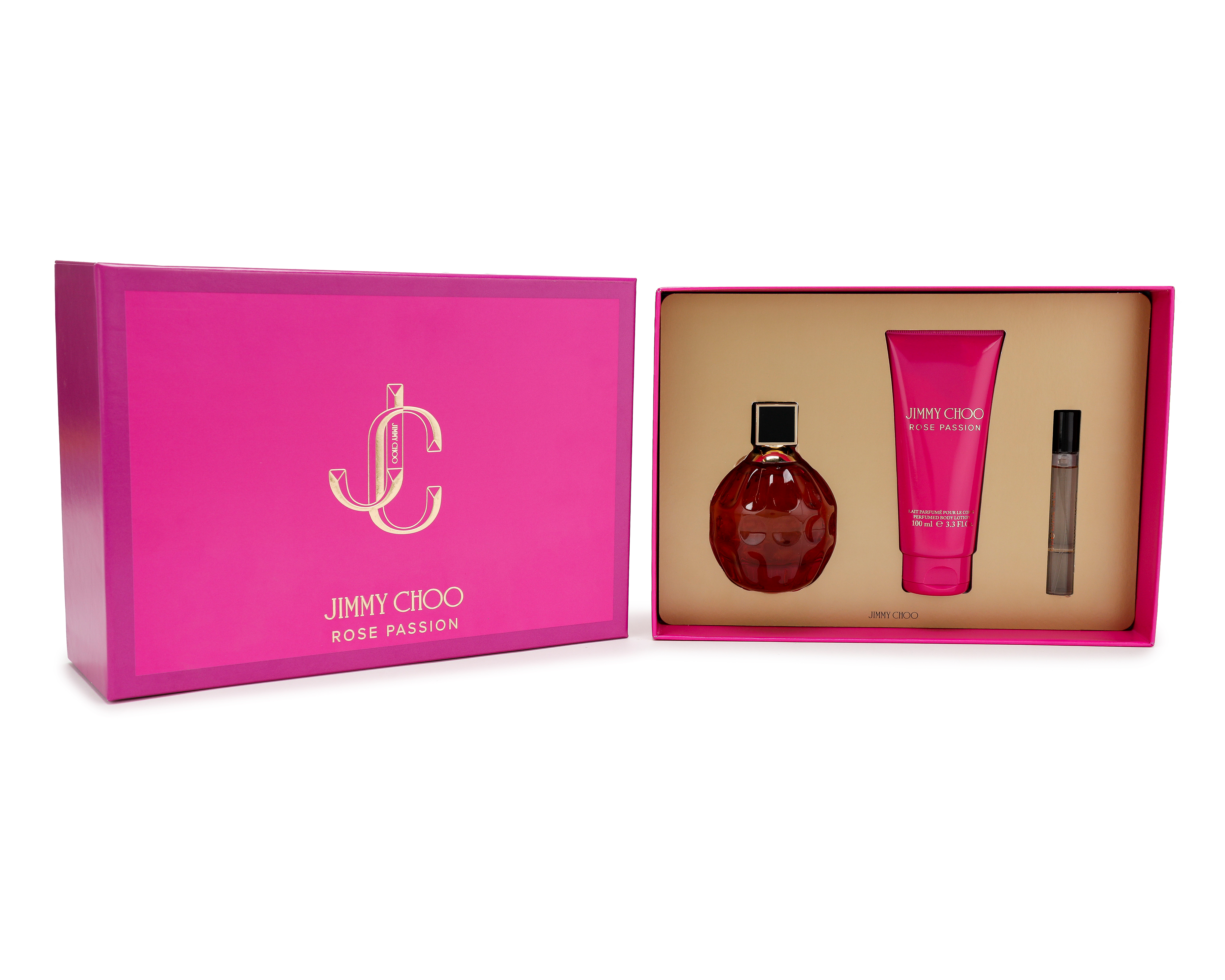 Foto 4 | Foto 4 | Estuche para Mujer Jimmy Choo Rose Passion 3 Piezas