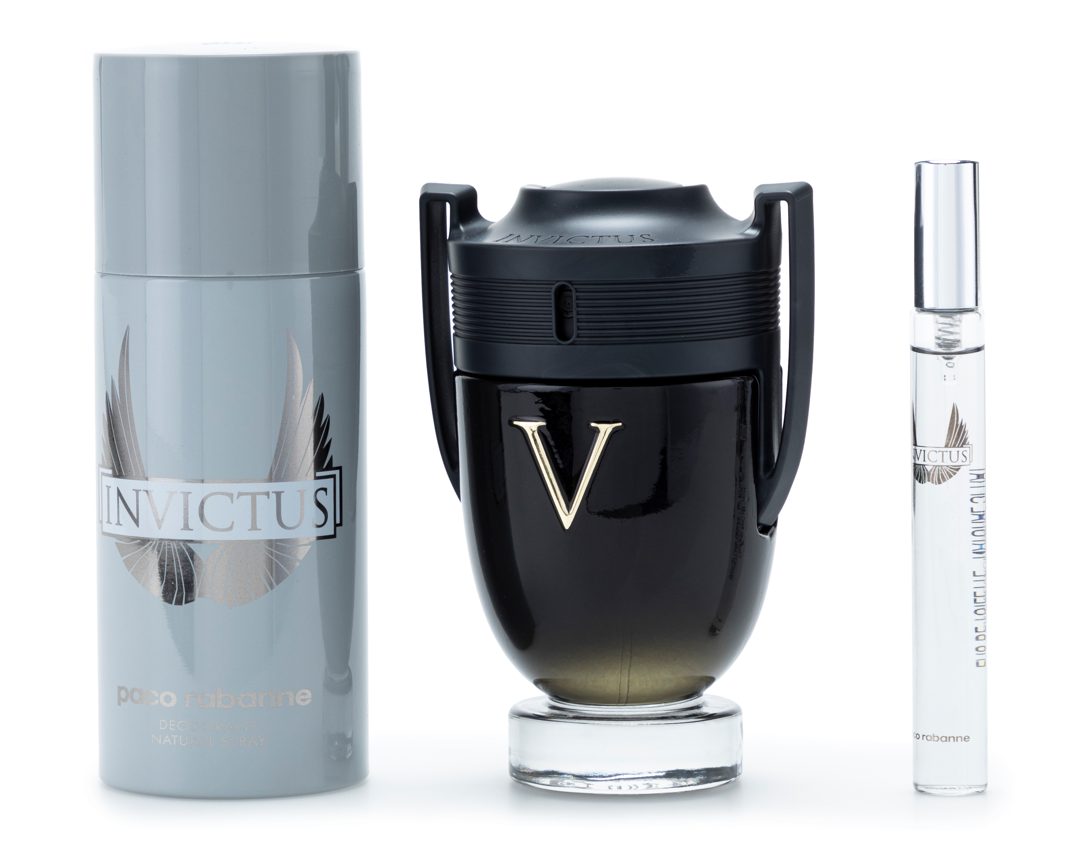 Foto 4 pulgar | Foto 3 | Estuche para Hombre Paco Rabanne Invictus Victory 3 Piezas